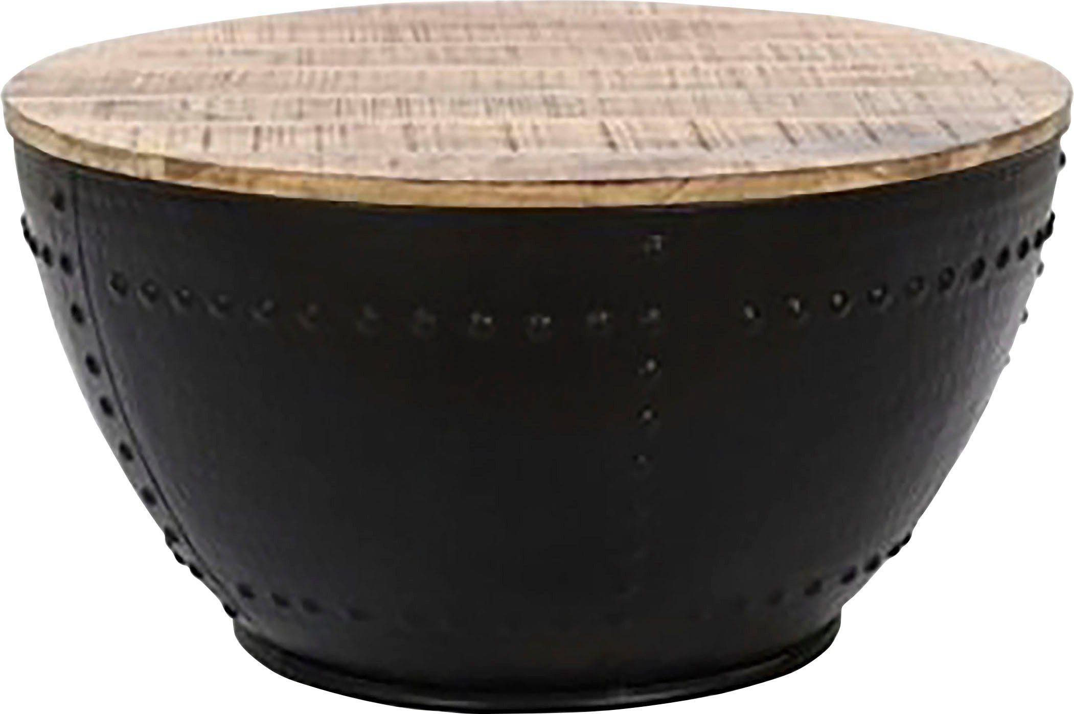 byLIVING Salontafel Materialenmix van hout en metaal online bestellen |