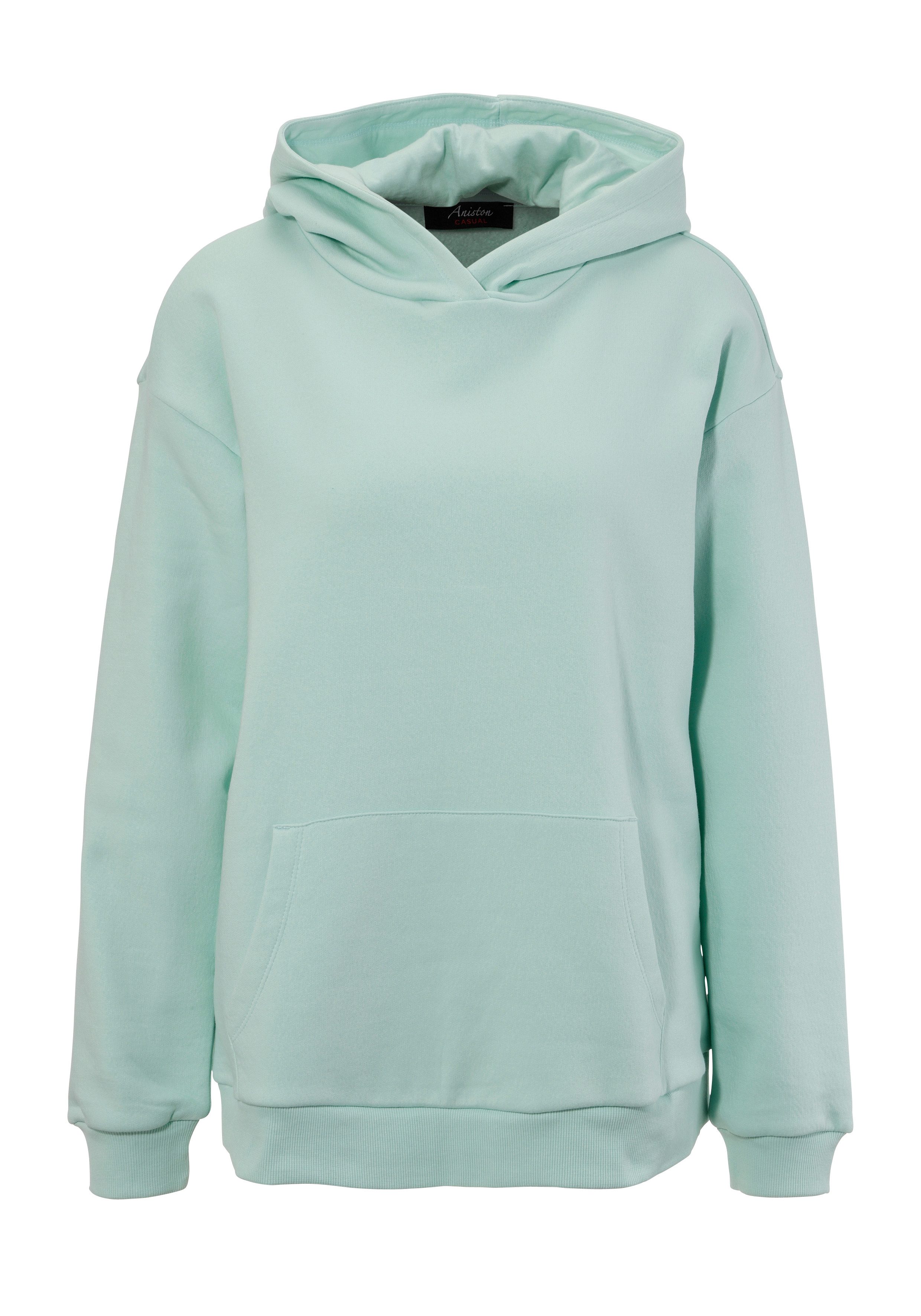 Aniston CASUAL Hoodie met smiley op de rug nieuwe collectie