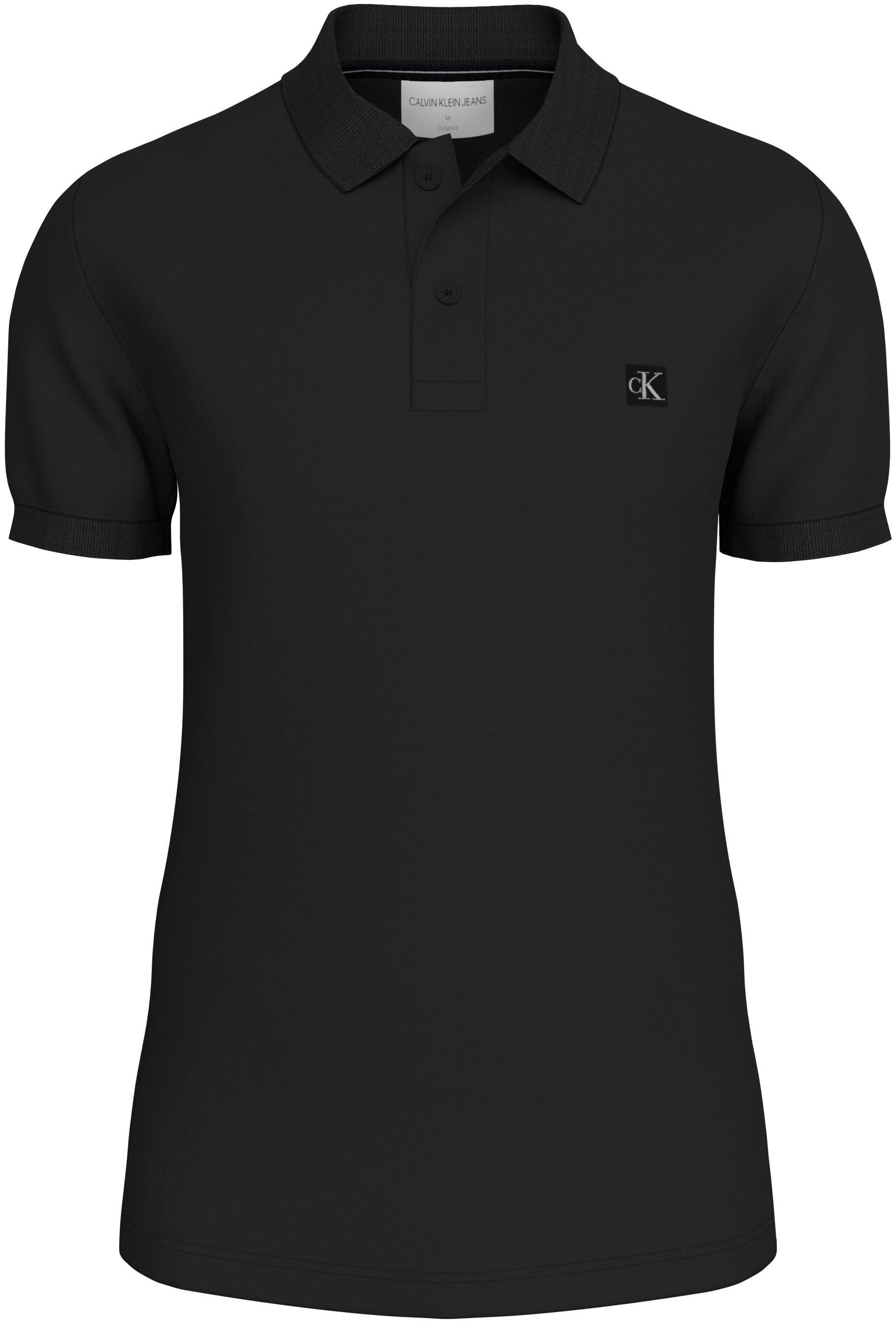 Calvin Klein Poloshirt CK EMBRO BADGE SLIM POLO