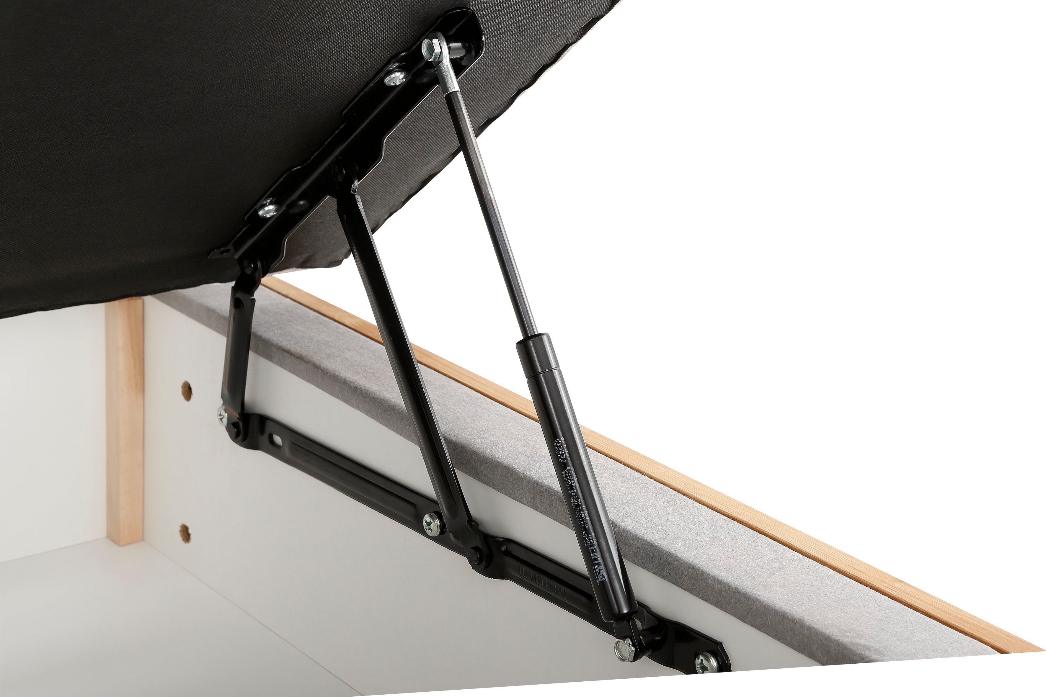 OTTO products Boxspring Ledverlichting, met gecertificeerde, gerecyclede overtrekstoffen