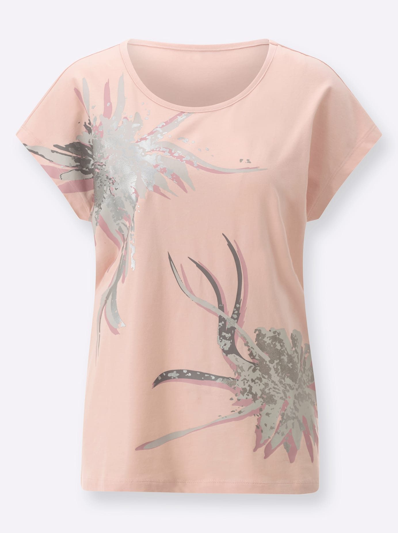 Classic Basics Shirt met ronde hals (1-delig)