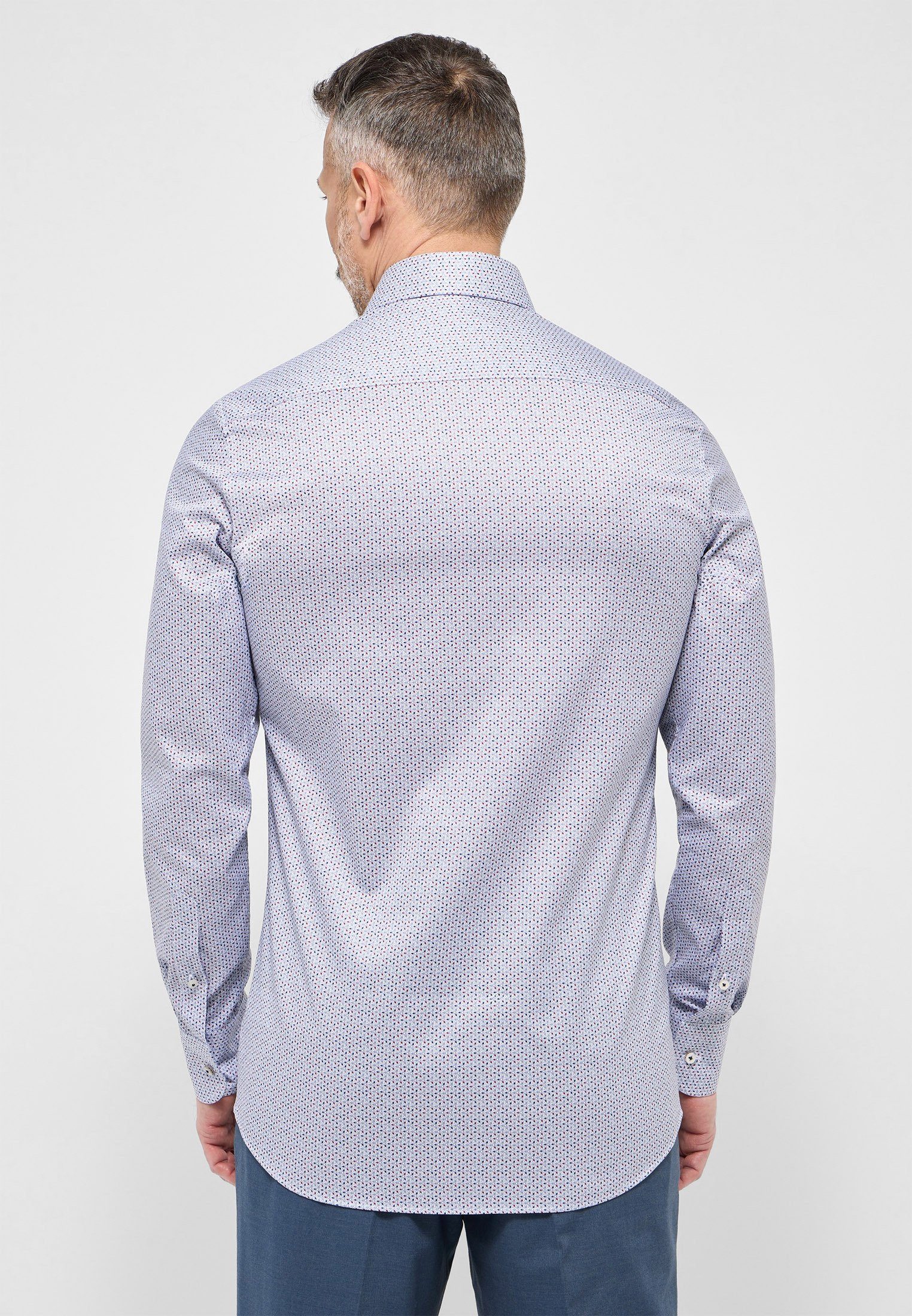Eterna Overhemd met lange mouwen Slim fit