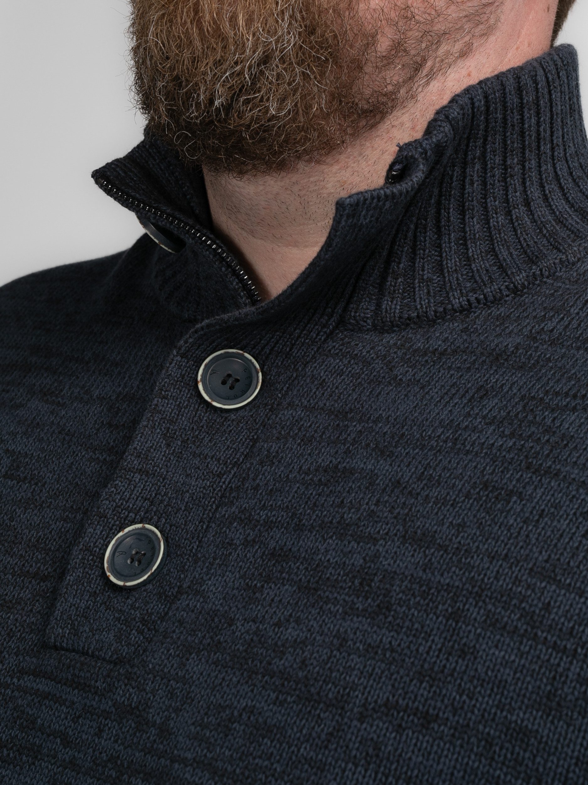 Petrol Industries Schipperstrui Men Knitwear Collar