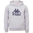 kappa hoodie - met opvallende logoprint grijs