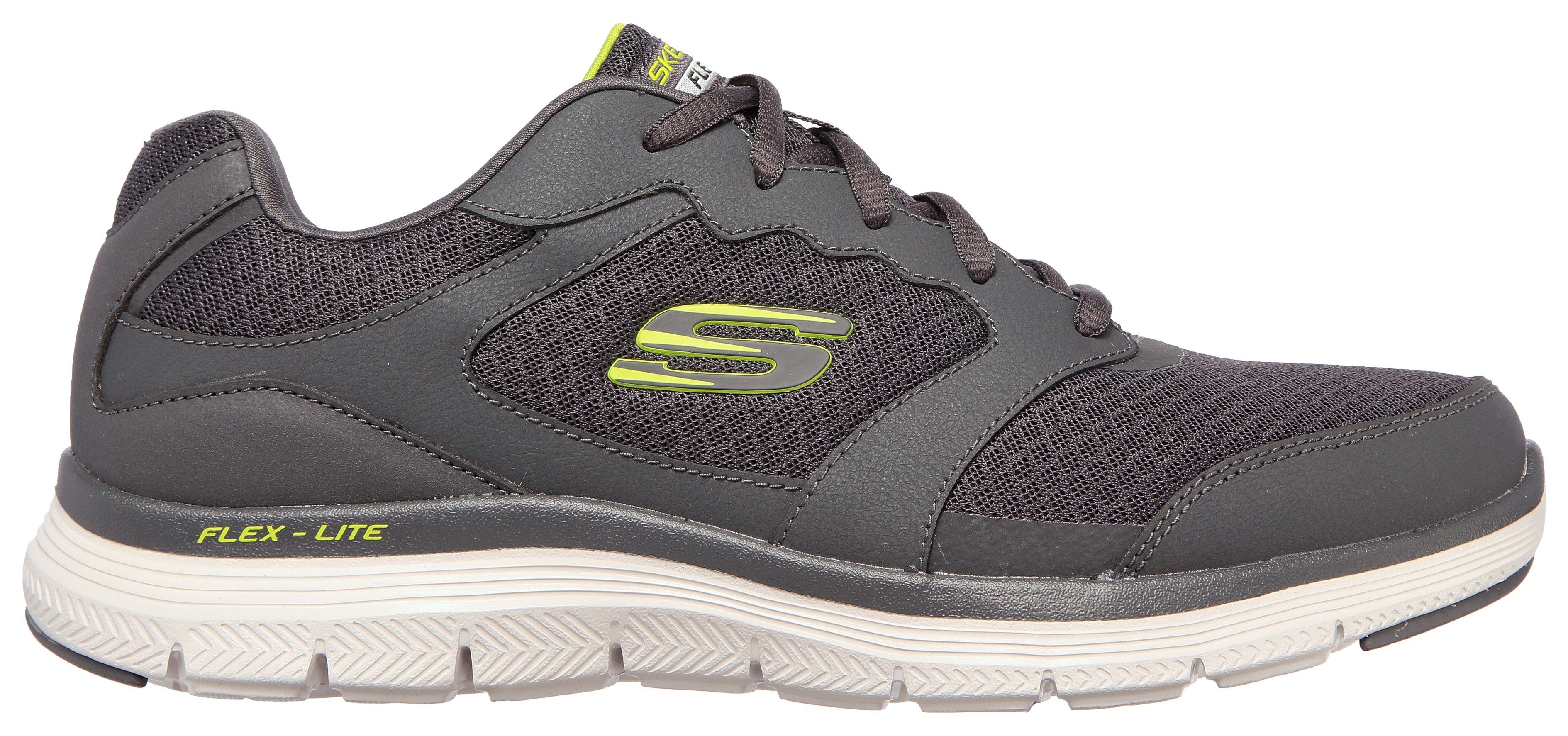 Skechers Sneakers FLEX ADVANTAGE 4.0 met lichte profiel, vrijetijdsschoen, lage schoen, veterschoen