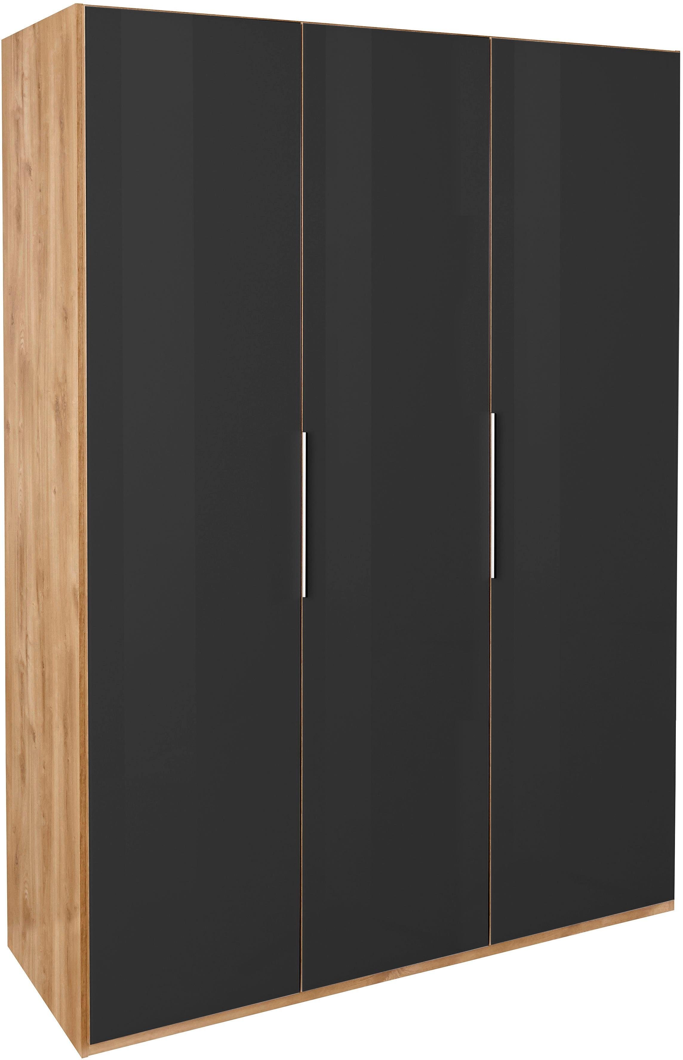 Wimex Kledingkast Level by fresh to go Deuren over het gehele oppervlak met gekleurd glas