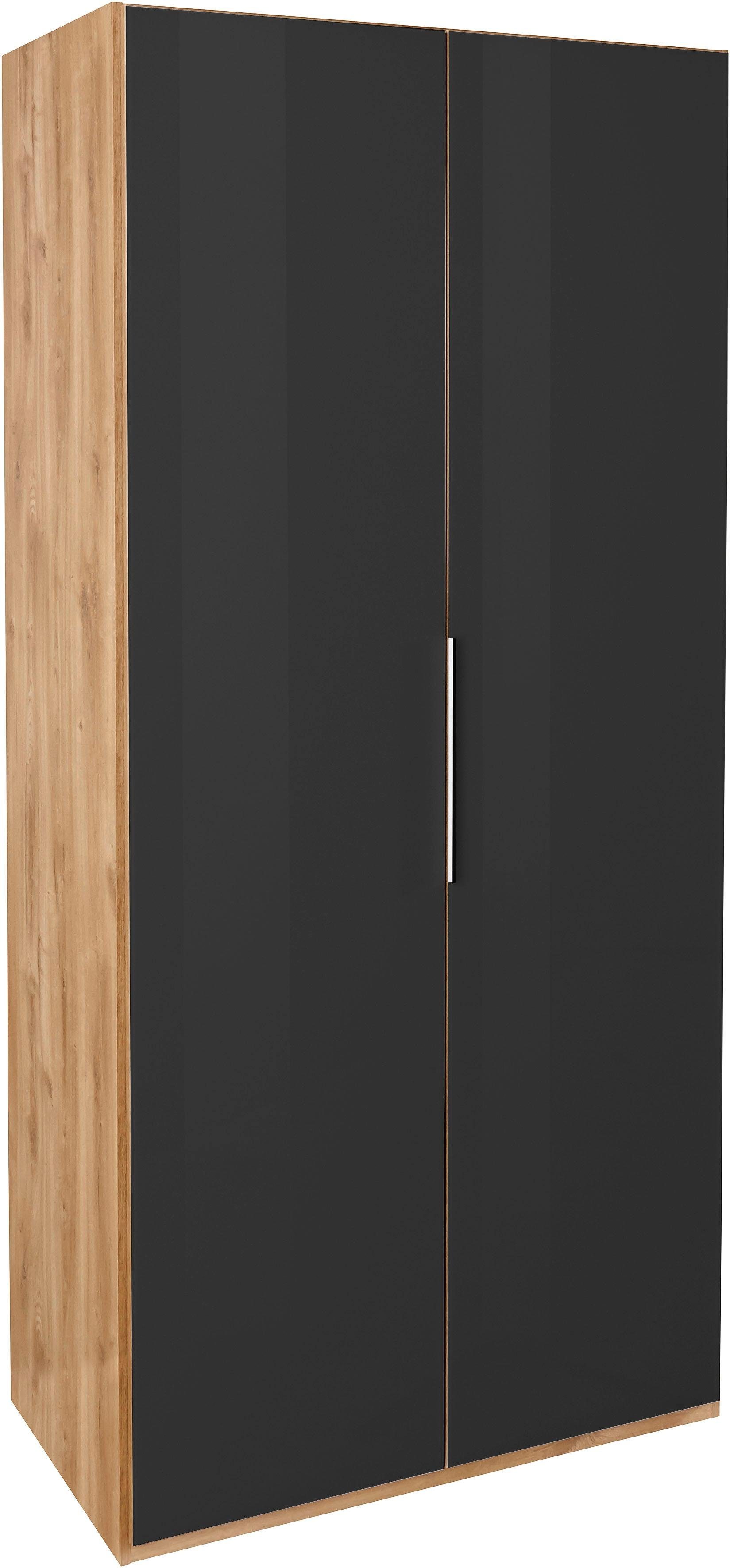 Wimex Kledingkast Level by fresh to go Deuren over het gehele oppervlak met gekleurd glas
