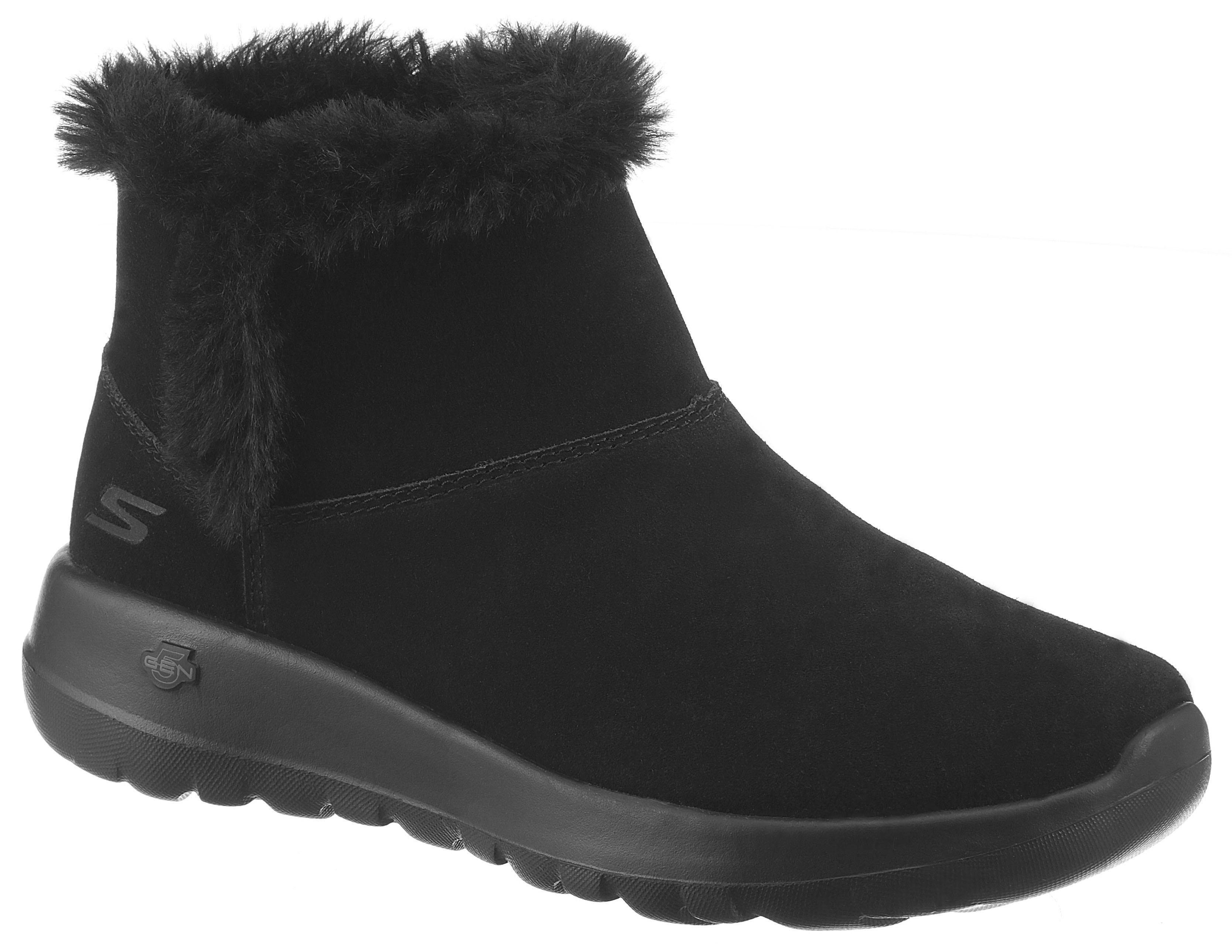 Skechers Winterlaarzen On the Go Joy - Bundle Up Sneeuwlaarzen met faux-bont afwerking