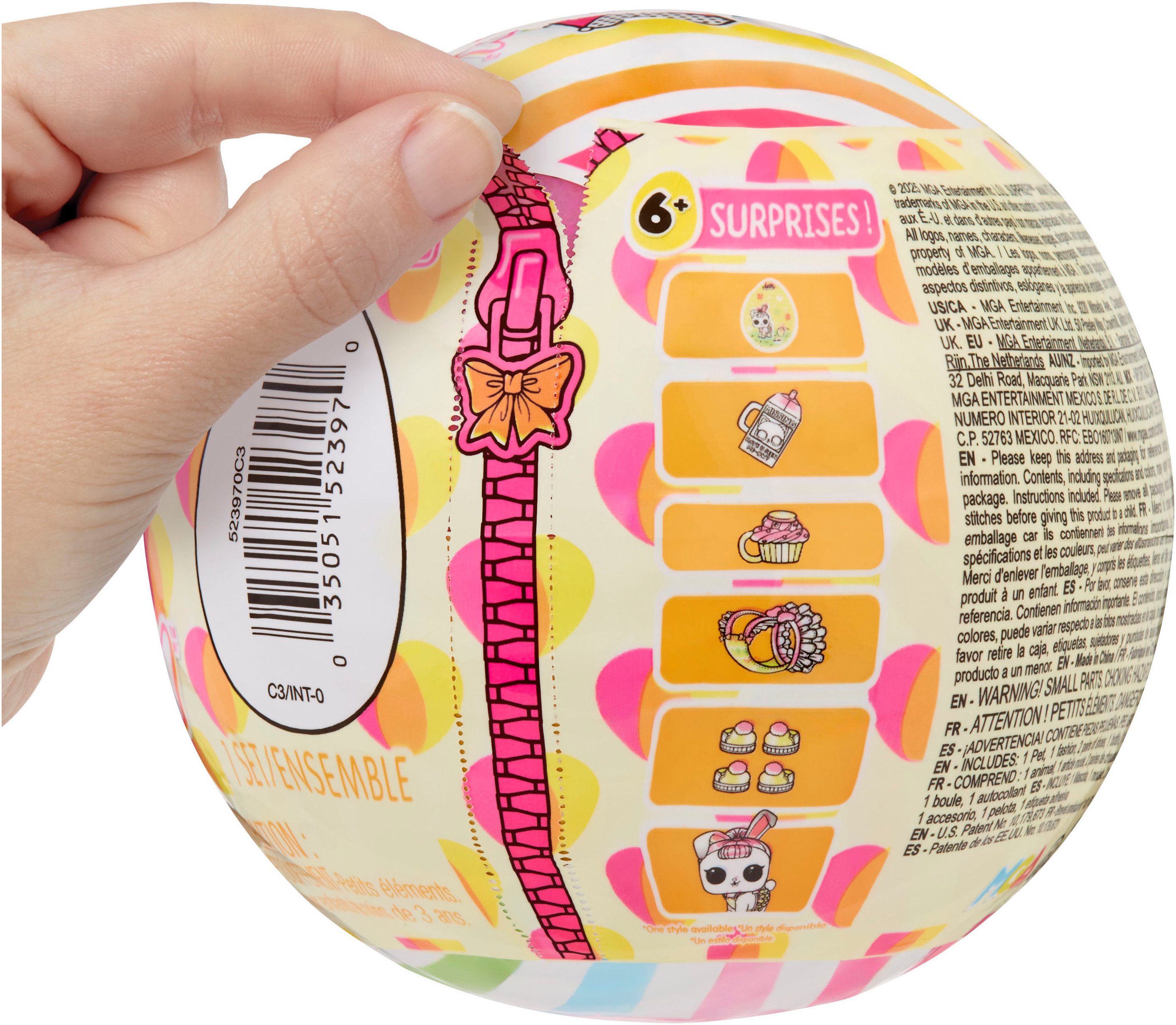 L.O.L. SURPRISE! Aankleedpop L.O.L. Surprise Pastel Party Tots - Hops Bunny