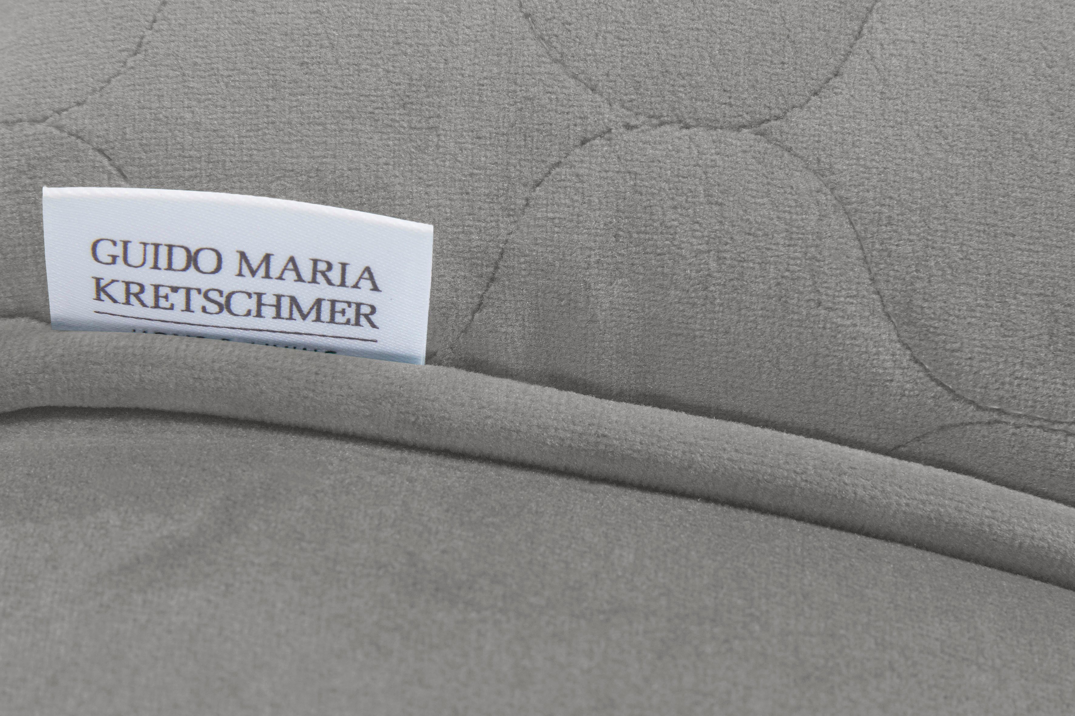 Guido Maria Kretschmer Home&Living Récamier Oradea met elegante stiksels op achterzijde van de rugleuning