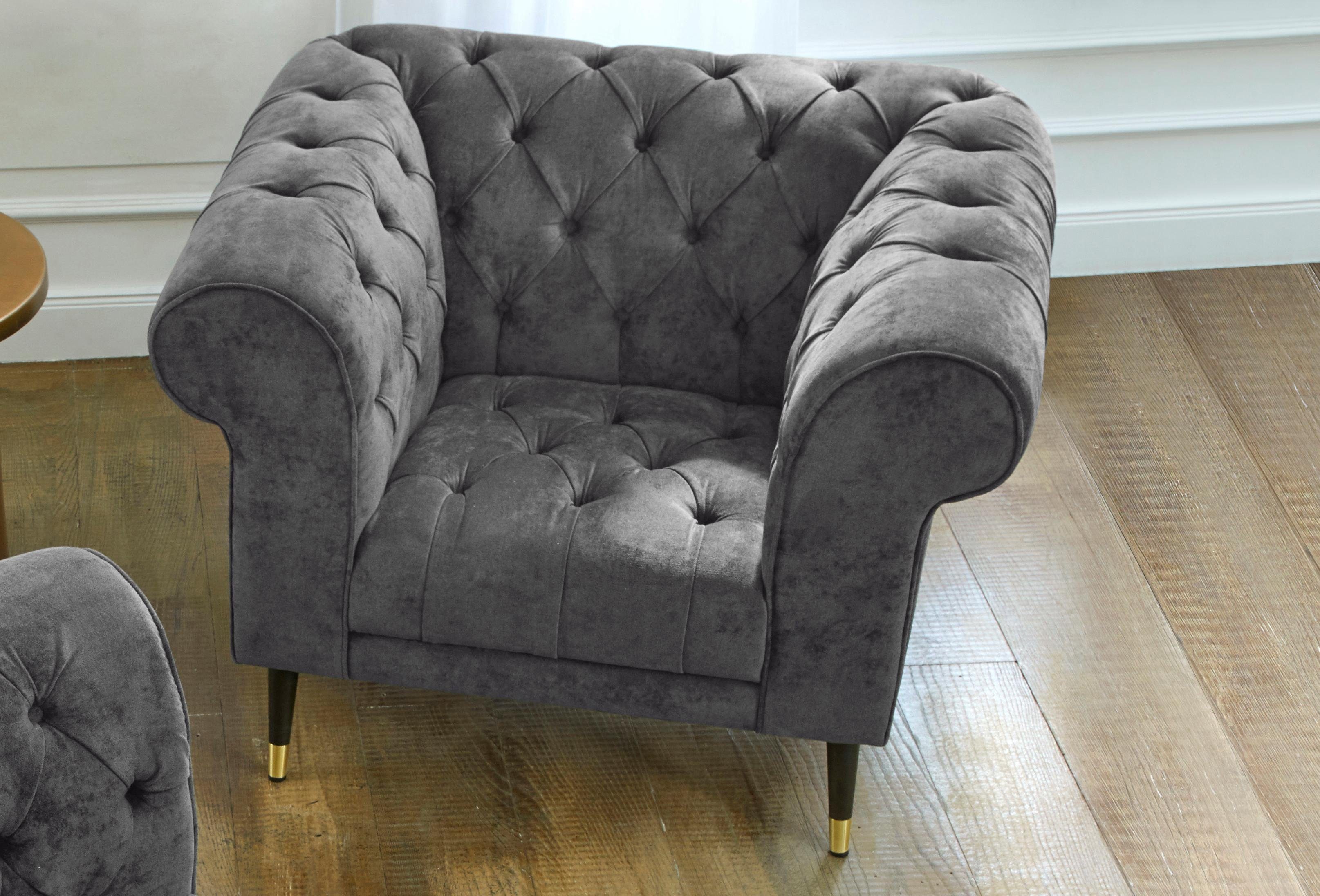 Guido Maria Kretschmer Home&Living Chesterfield-fauteuil Tinnum