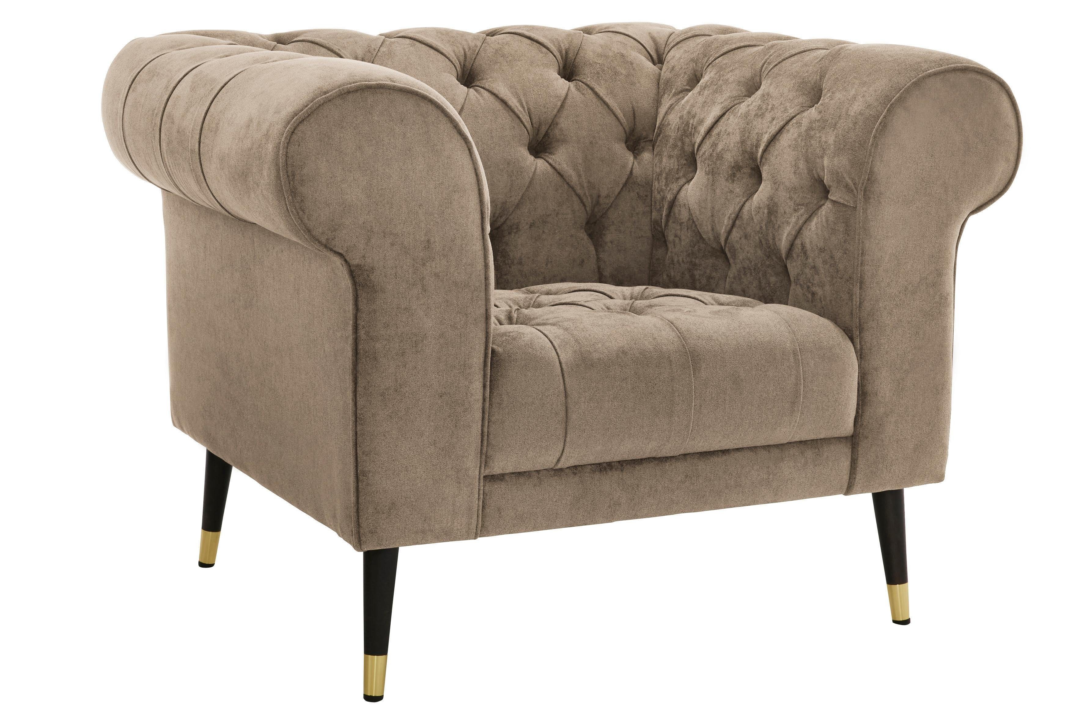 Guido Maria Kretschmer Home&Living Chesterfield-fauteuil Tinnum fauteuil (set)