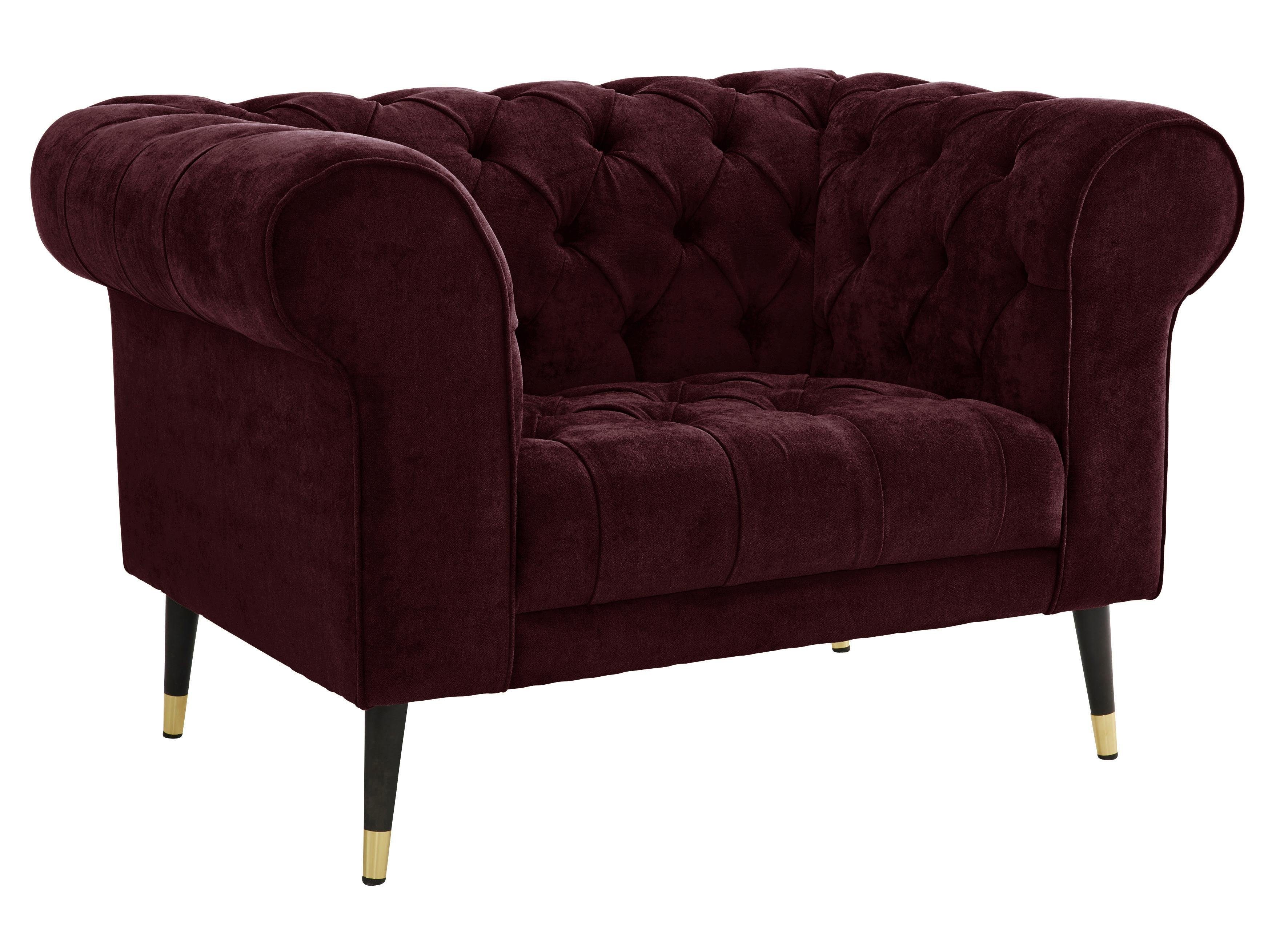 Guido Maria Kretschmer Home&Living Loveseat Tinnum loveseat, Chesterfield fauteuil (set)