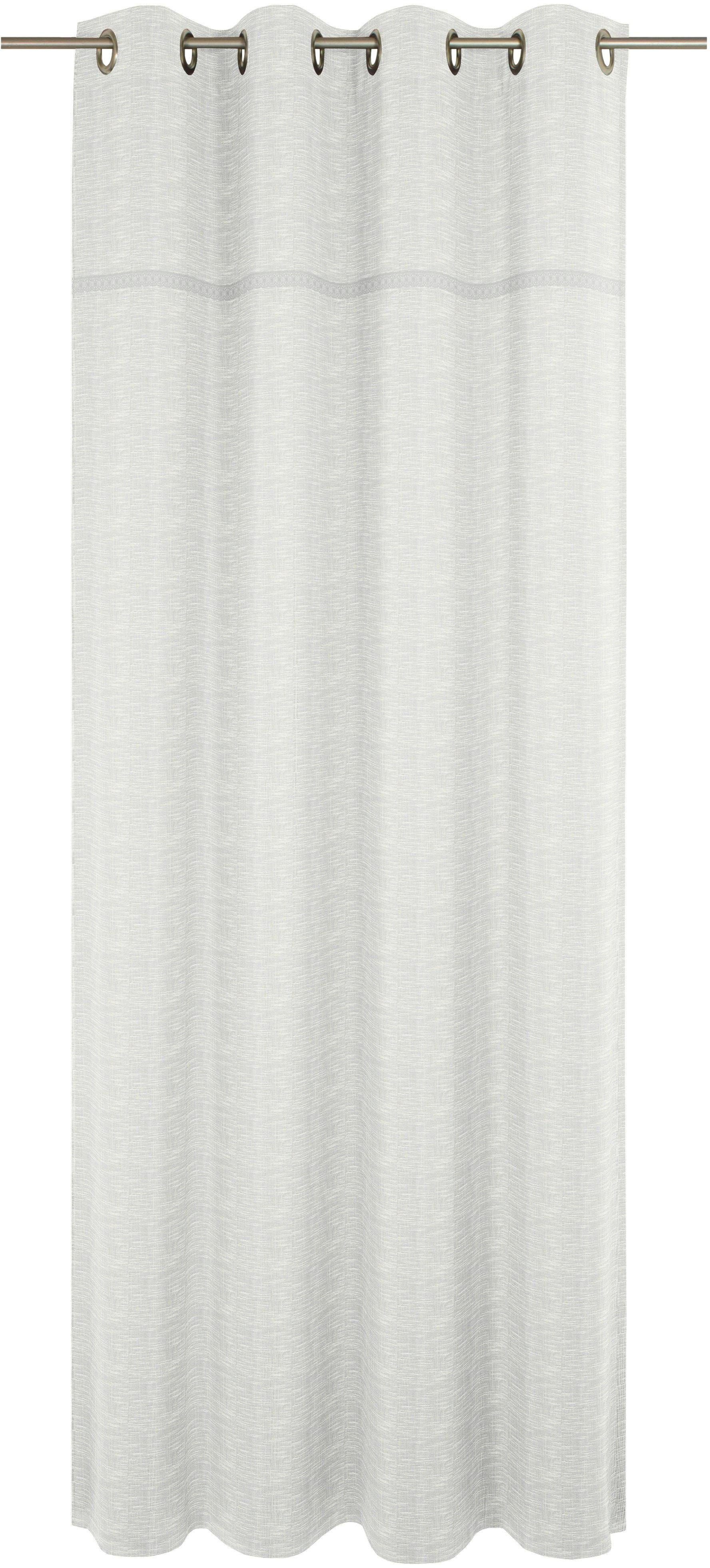 Wirth Gordijn WIESSEE (1 stuk) kant & klaar gordijnen maat hxb: 145x150 cm wit