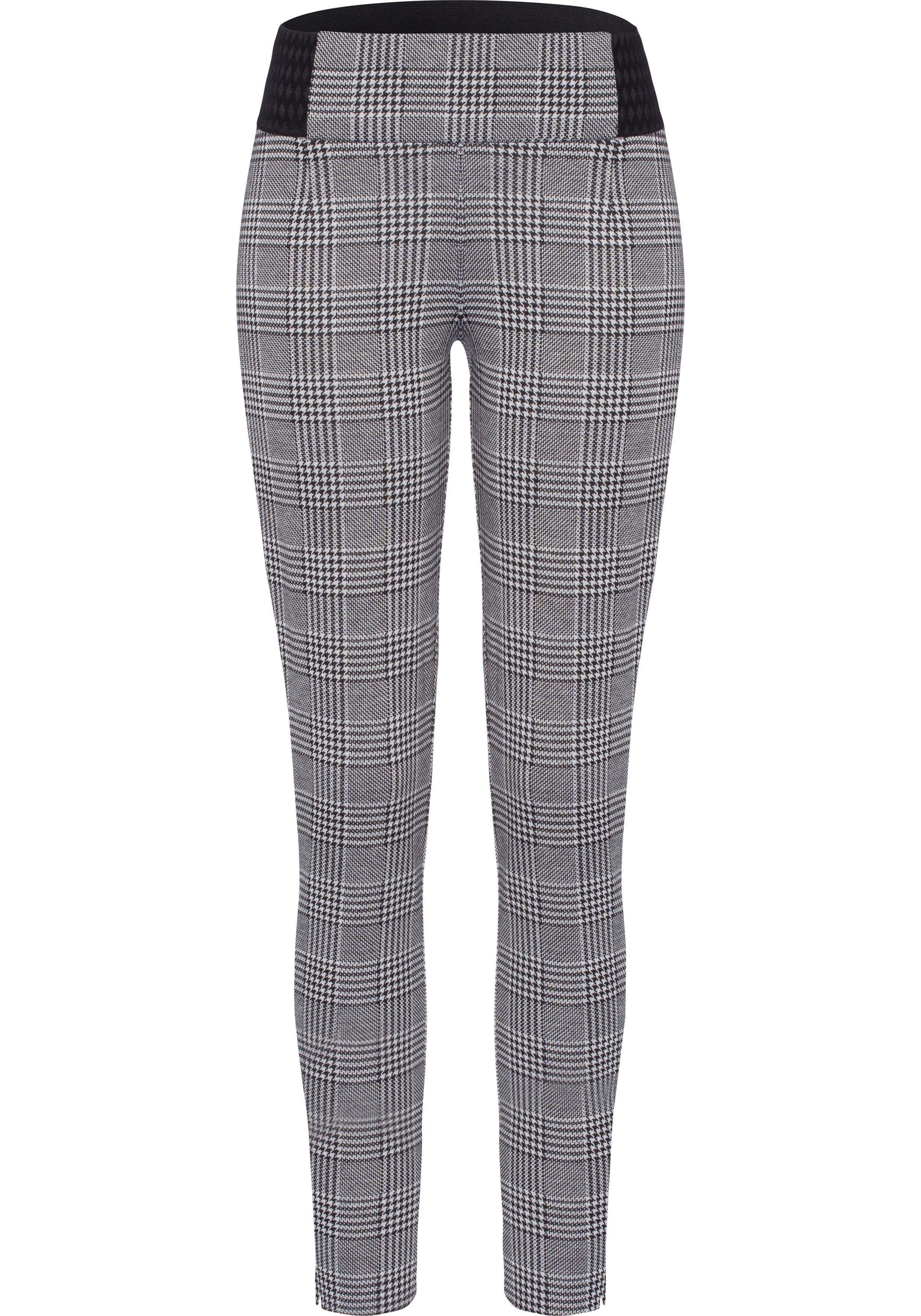 Buffalo Legging in glencheck-design, elastisch, modieus