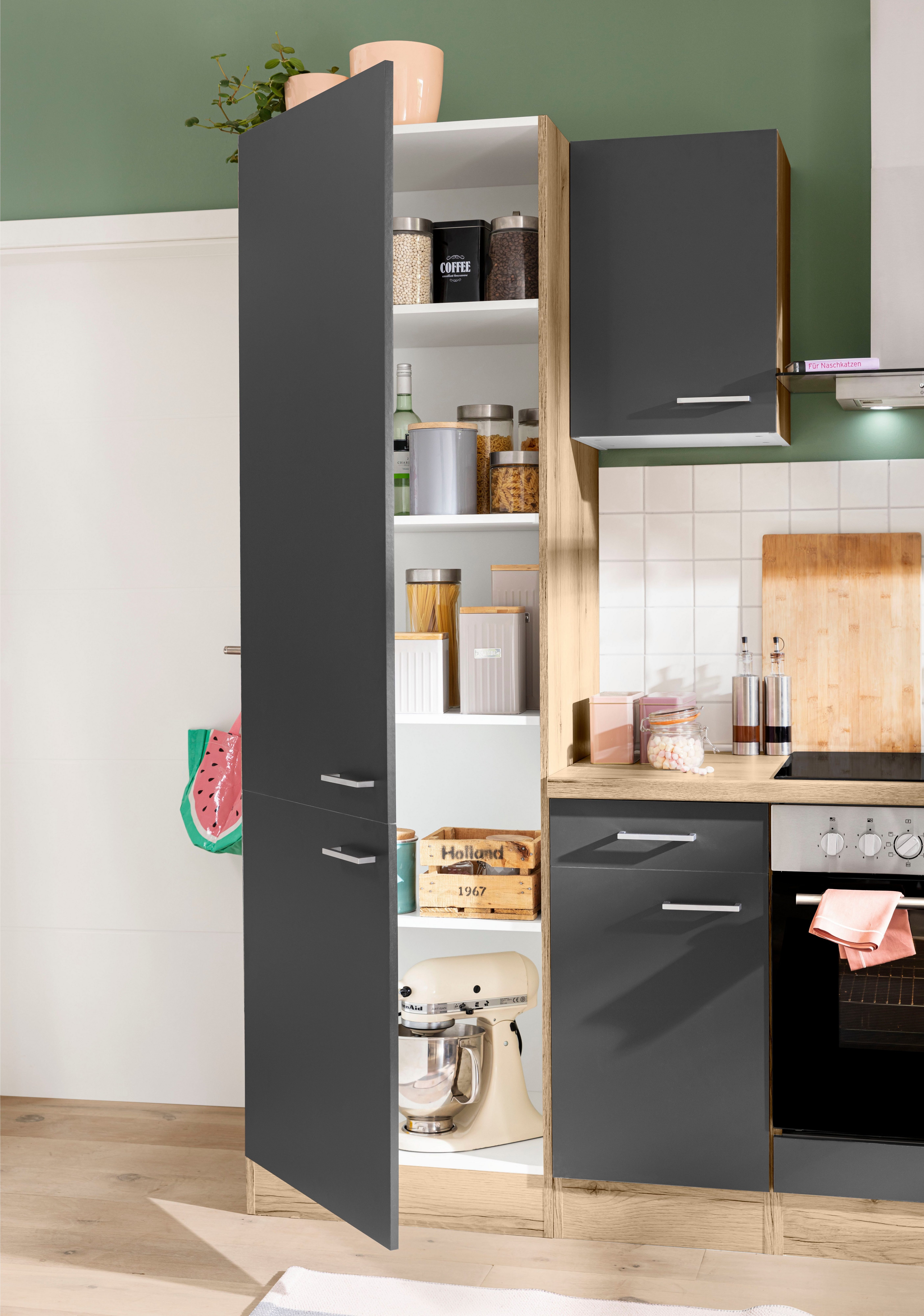 OPTIFIT Hoge kast Iver Breedte 60 cm, met 4 planken, voor veel bergruimte