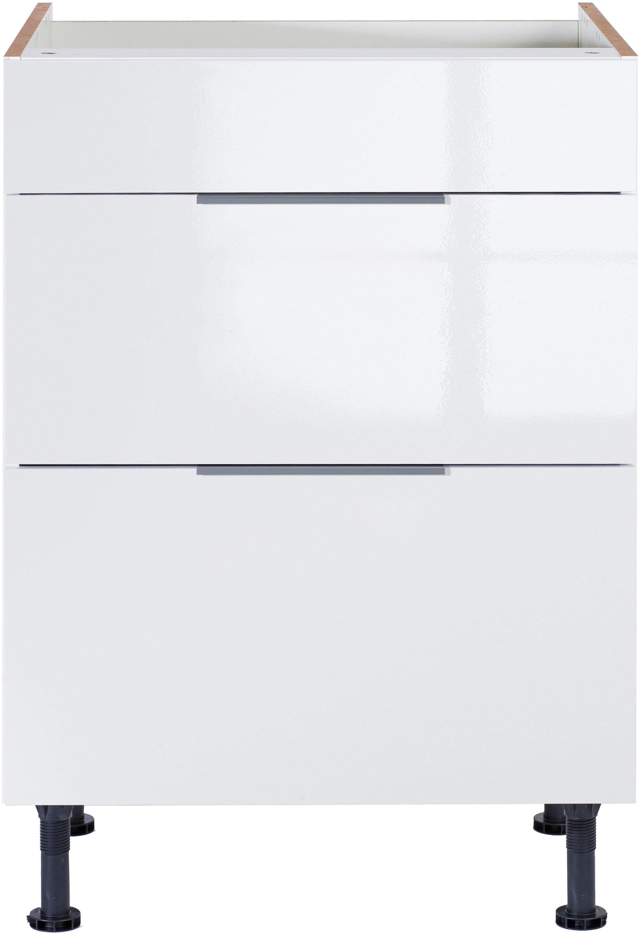 OPTIFIT Ombouwkast voor fornuis Tara volledig uittrekbaar en soft-closefunctie, breedte 60 cm