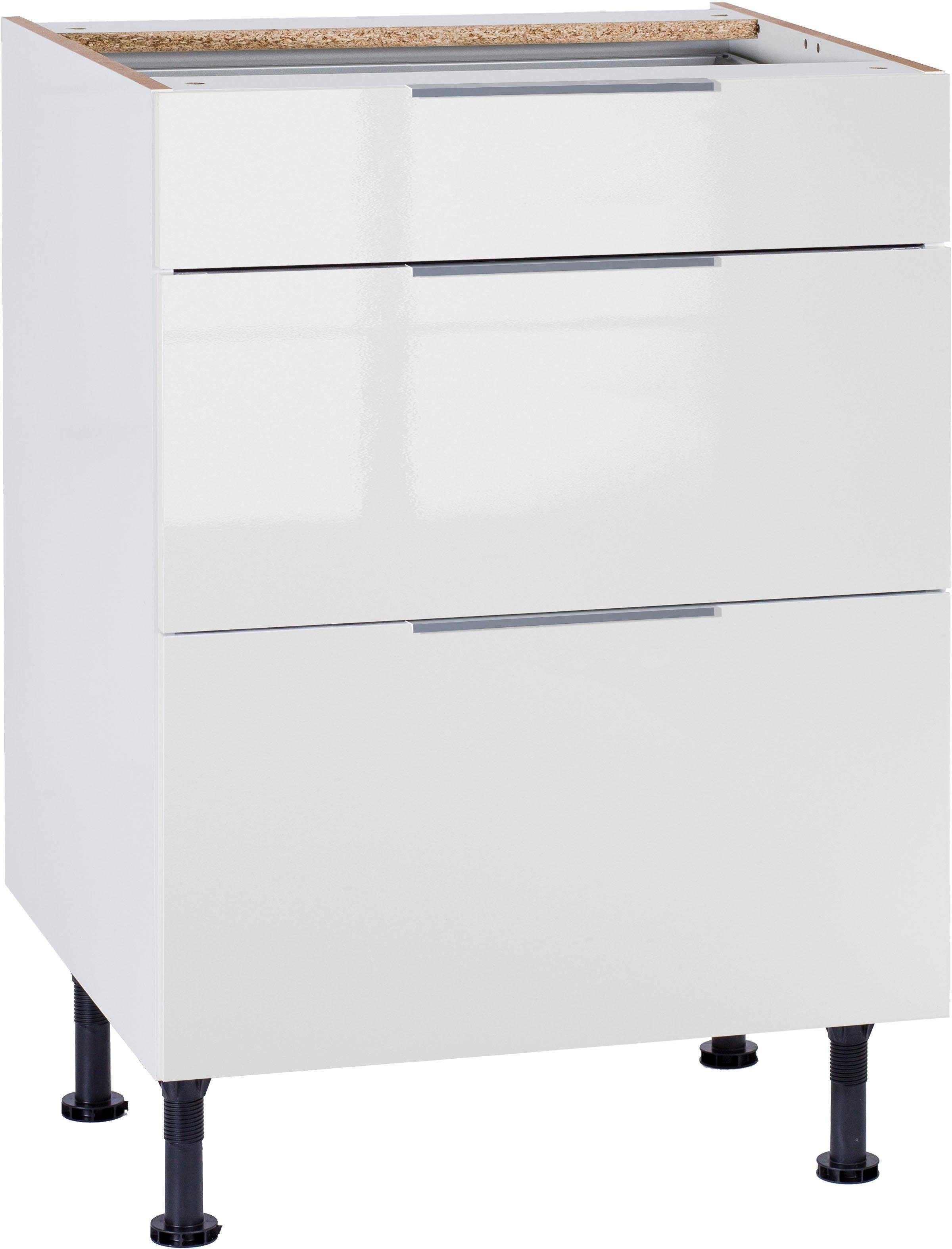 OPTIFIT Onderkast Tara volledig uittrekbaar en soft-closefunctie, breedte 60 cm onderkasten wit