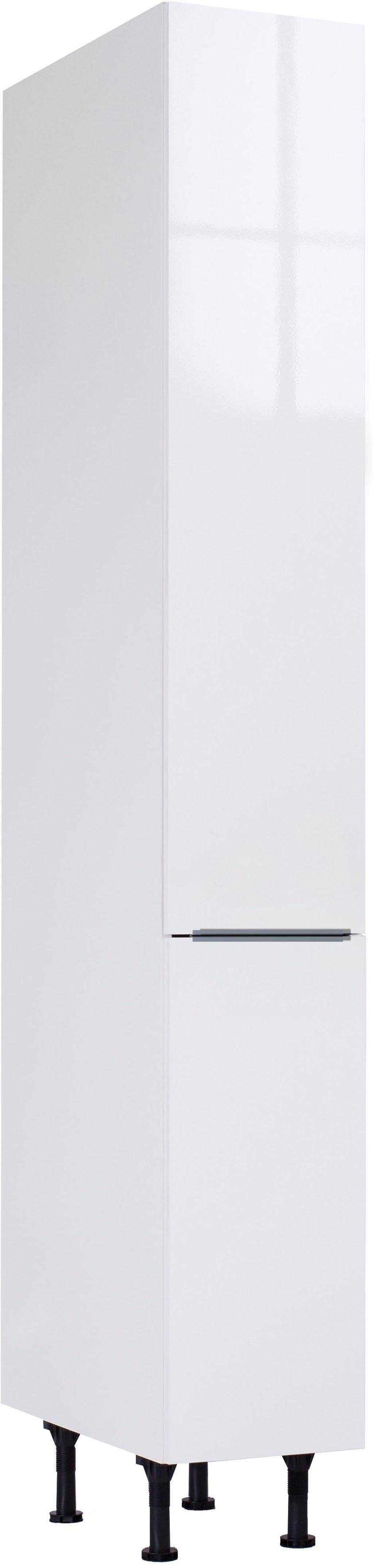 OPTIFIT Apothekerskast Tara met 2 volledig uittrekbare laden en 5 legplanken, soft-closefunctie, breedte 30 cm opbergkasten wit