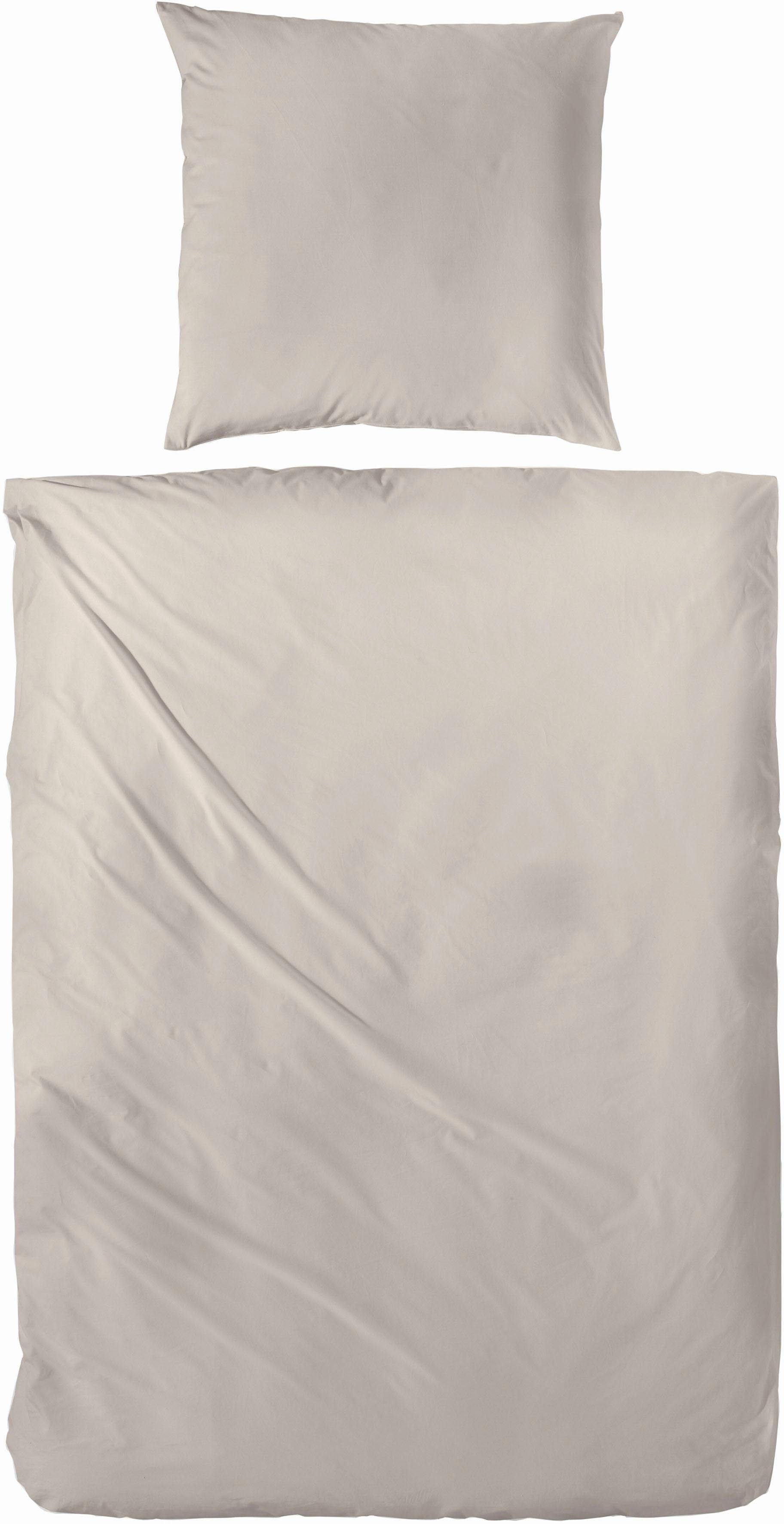 Primera Overtrekset Erko met een ritssluiting dekbedovertrekken maat 1x 135x200 cm beige