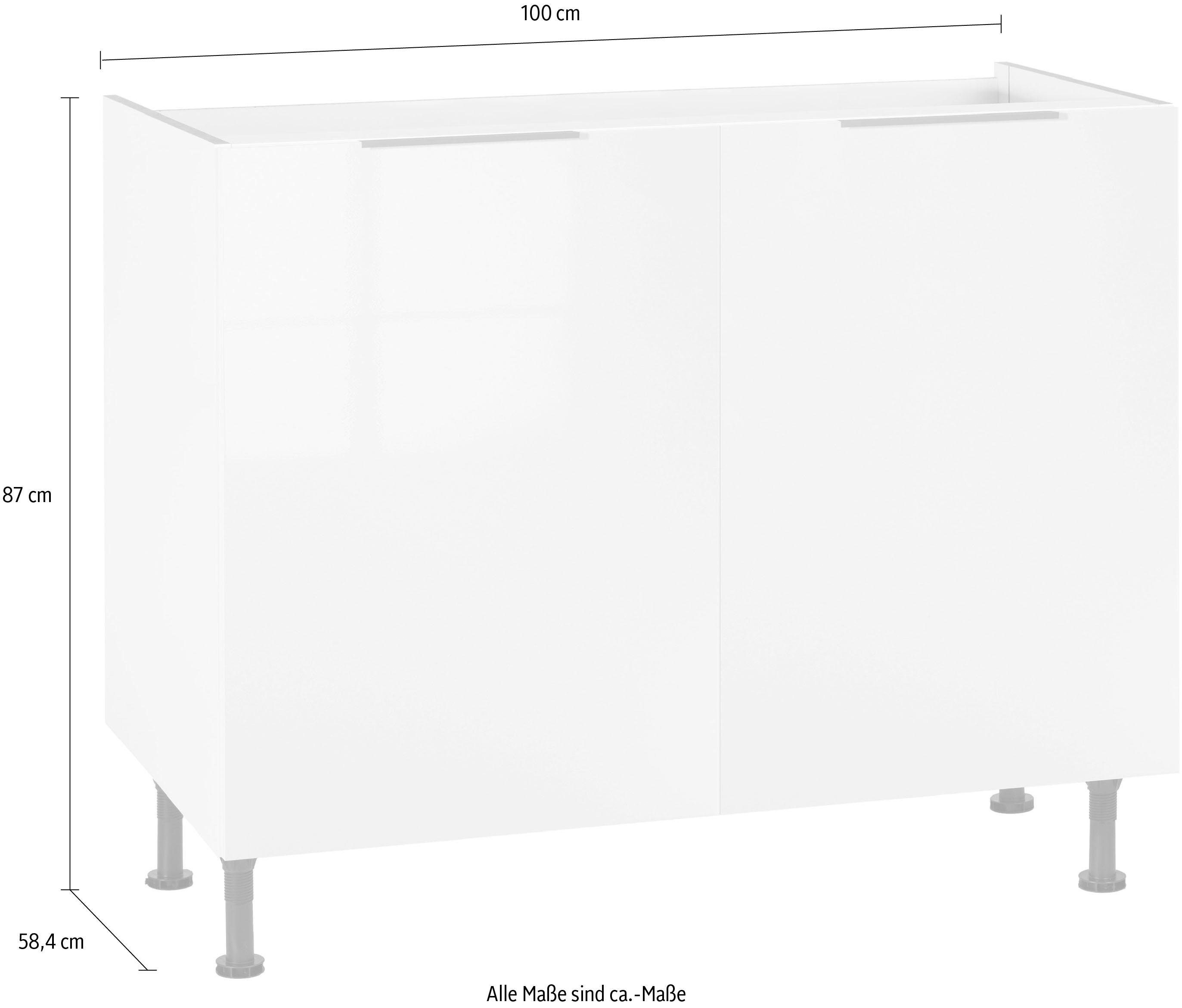 OPTIFIT Gootsteenkast Tara Breedte 100 cm