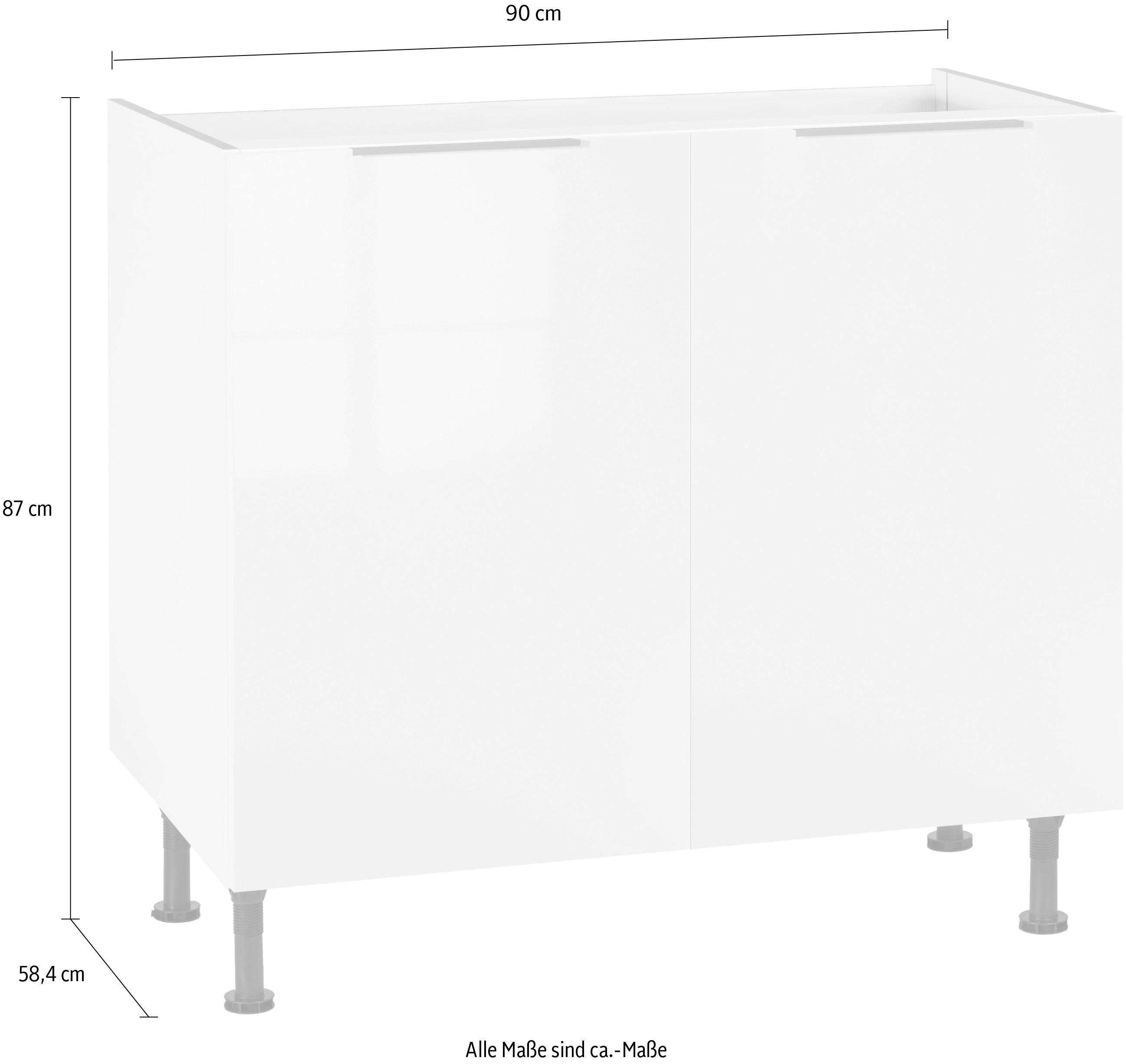 OPTIFIT Gootsteenkast Tara , breedte 90 cm