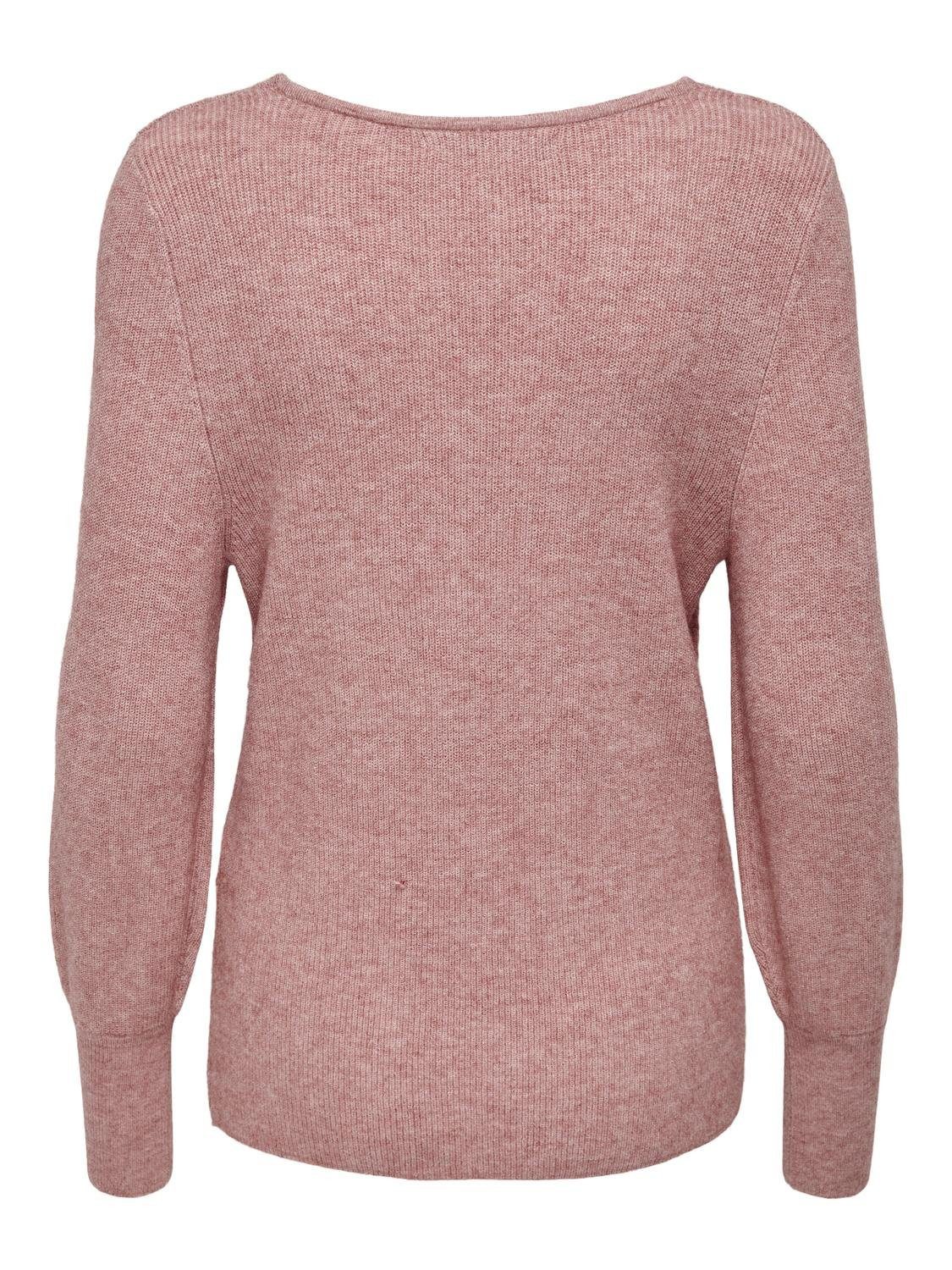 Only Trui met V-hals ONLATIA L/S V-NECK CUFF KNT