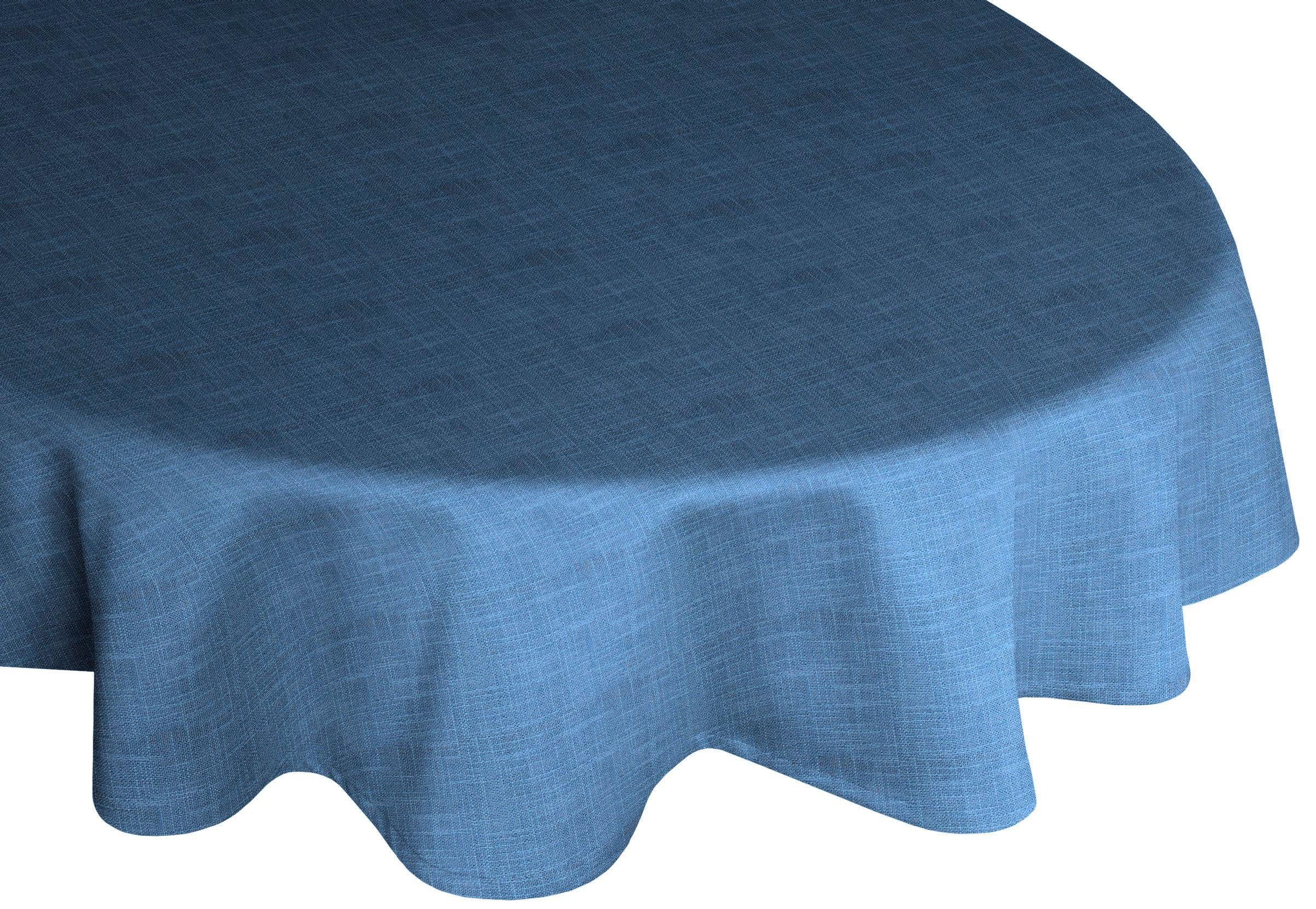 Wirth Tafellaken WIESSEE (1 stuk) tafelkleden maat 1 (160 cm) blauw