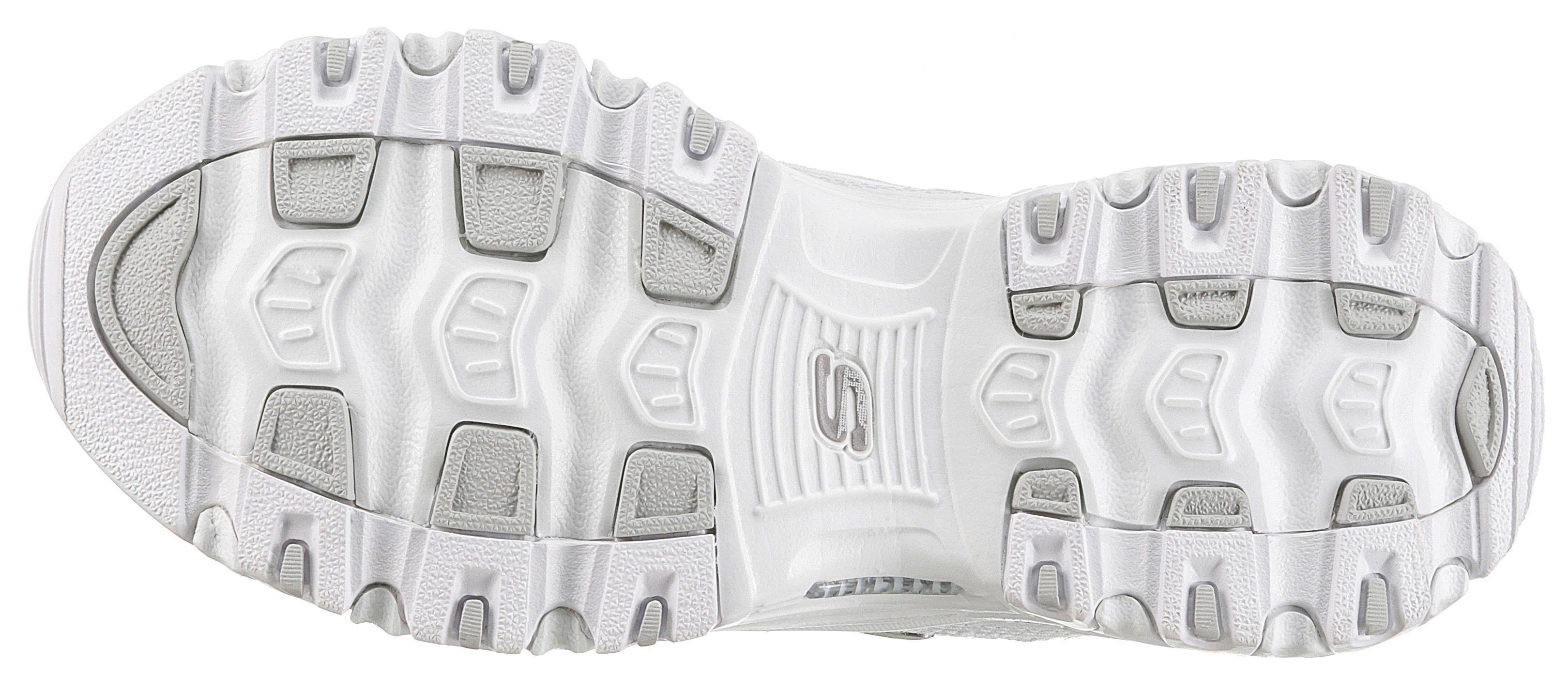 Skechers Sneakers D´Lites-Fresh Start Vrijetijdsschoen, lage schoen, veterschoen met bio-dri-uitrusting