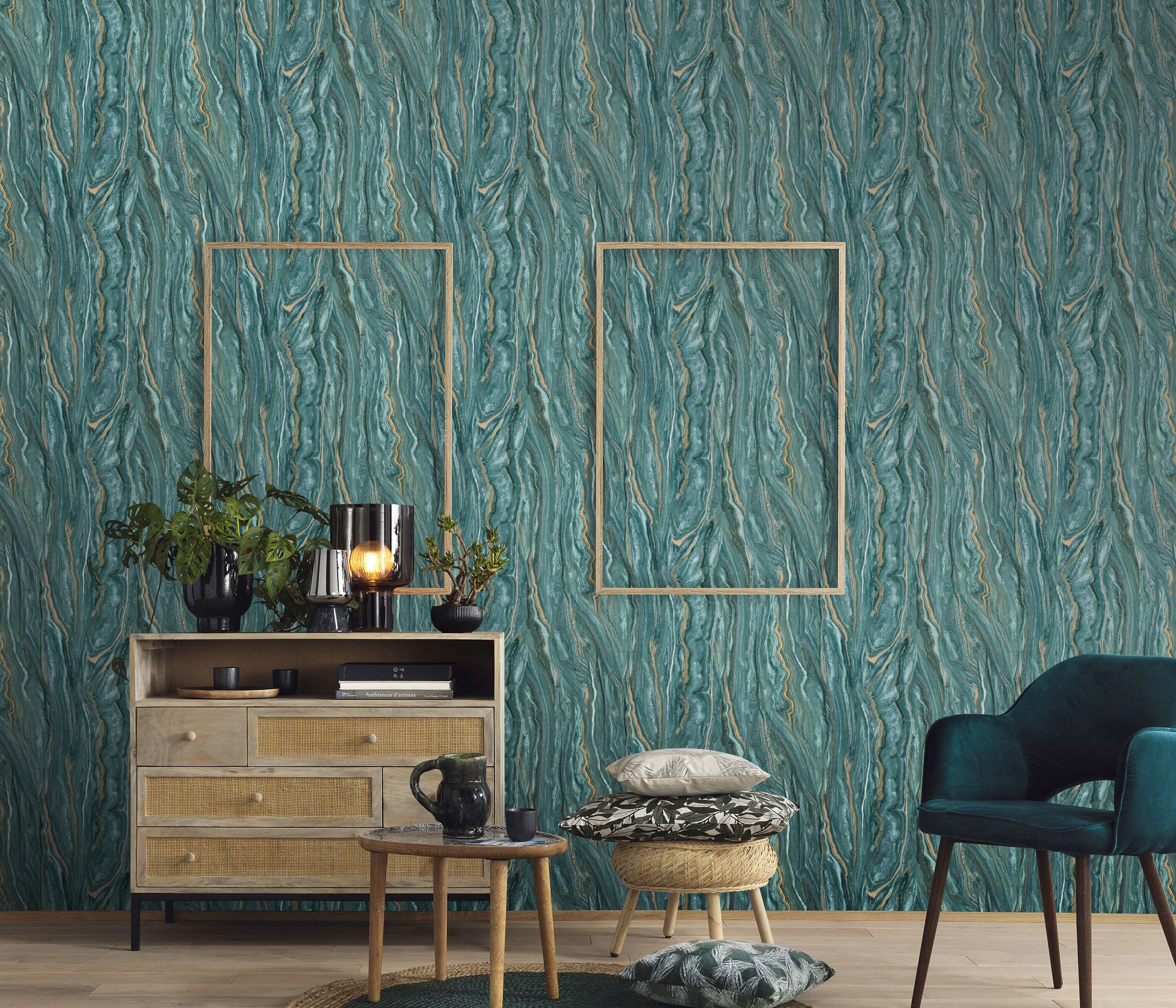 ELLE DECORATION Vliesbehang Marble
