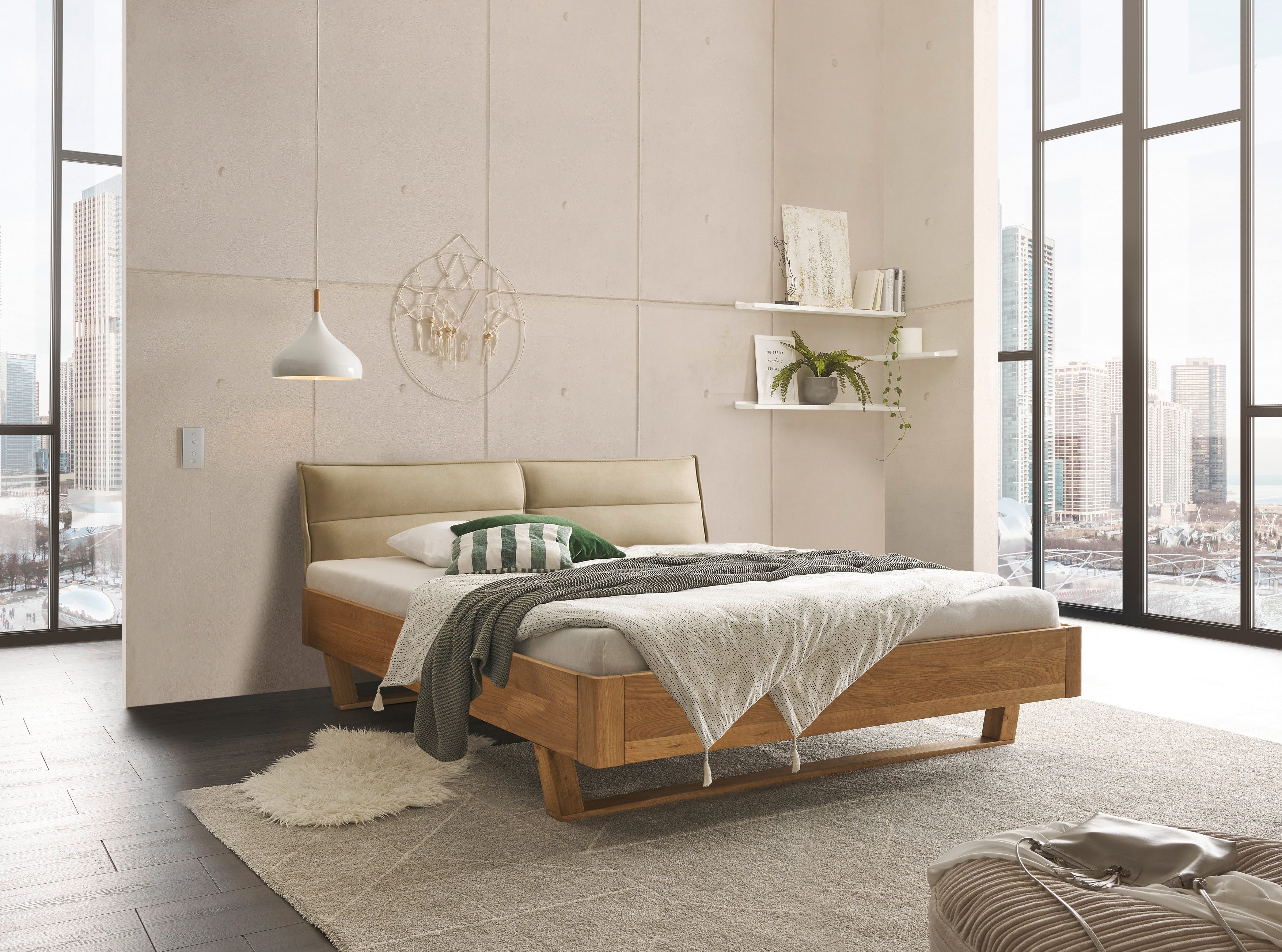 Schlafkontor Massief houten ledikant Tjark naar keuze bed met ligoppervlak in 140 of 180 cm