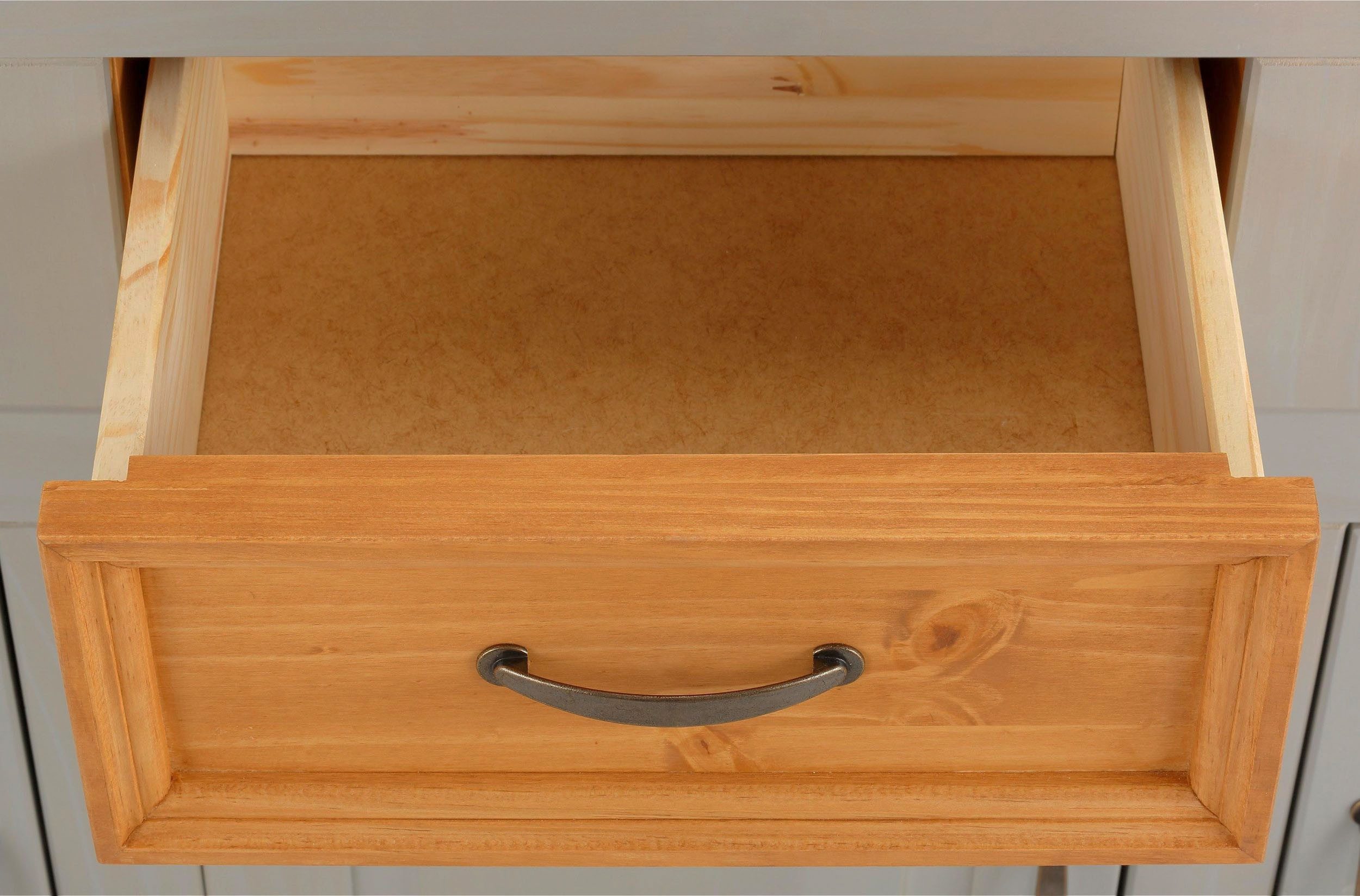 Home affaire Highboard Selma Vitrine, breedte 100 cm