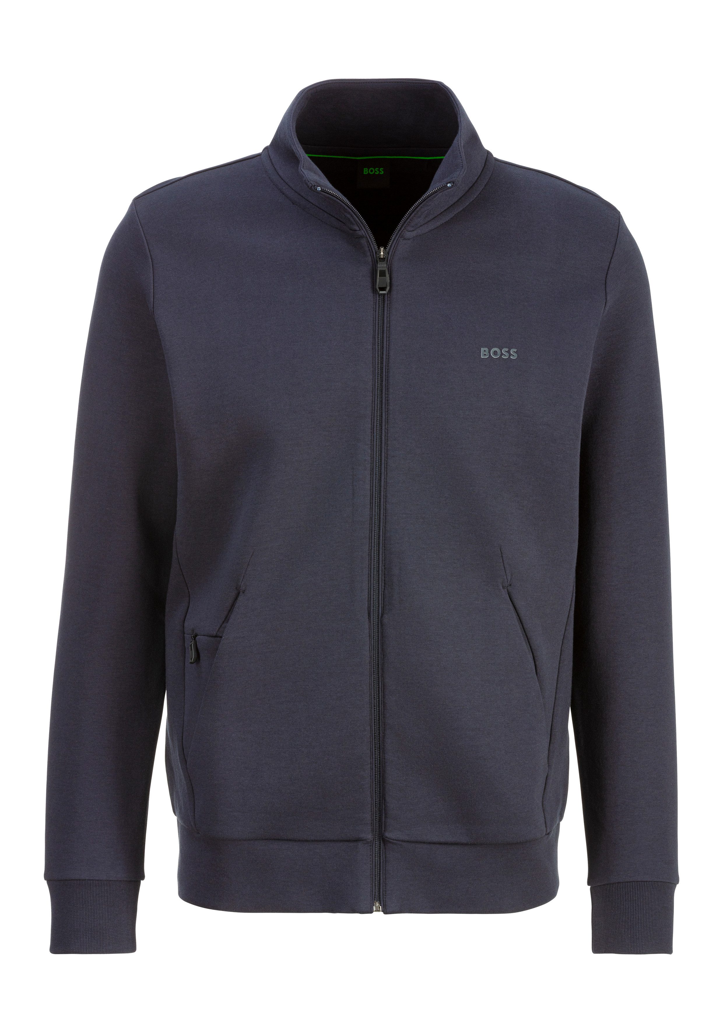 BOSS GREEN Sweatvest Skaz met druk