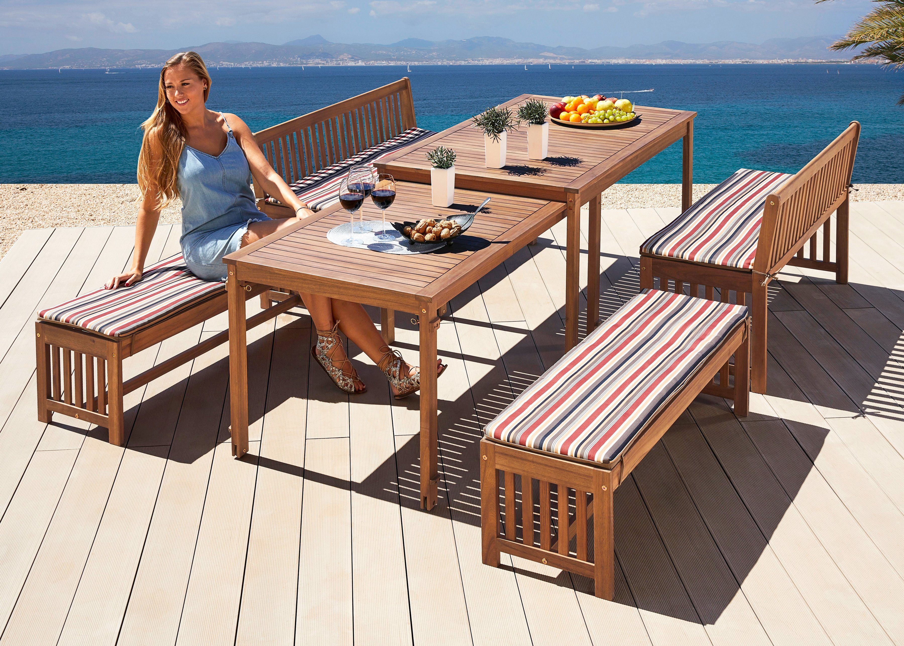 MERXX Tuin-eethoek Hawaï Acaciahout FSC 100%