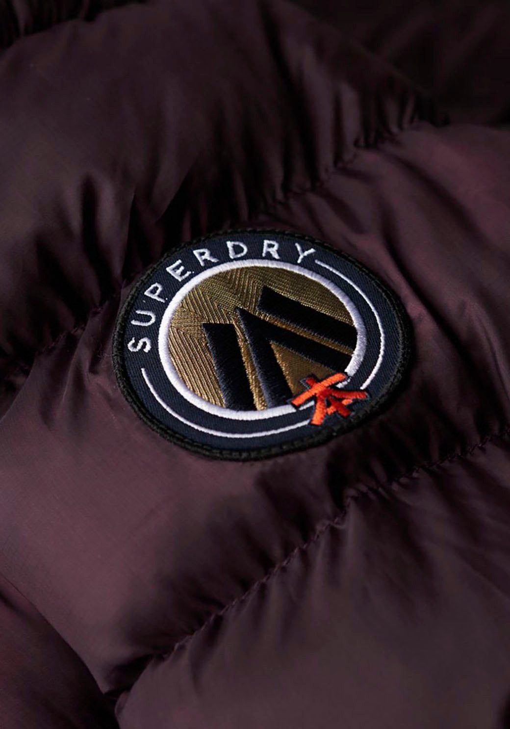 Superdry Gewatteerde jas HOODED FUJI MID GEWATTEERDE JAS
