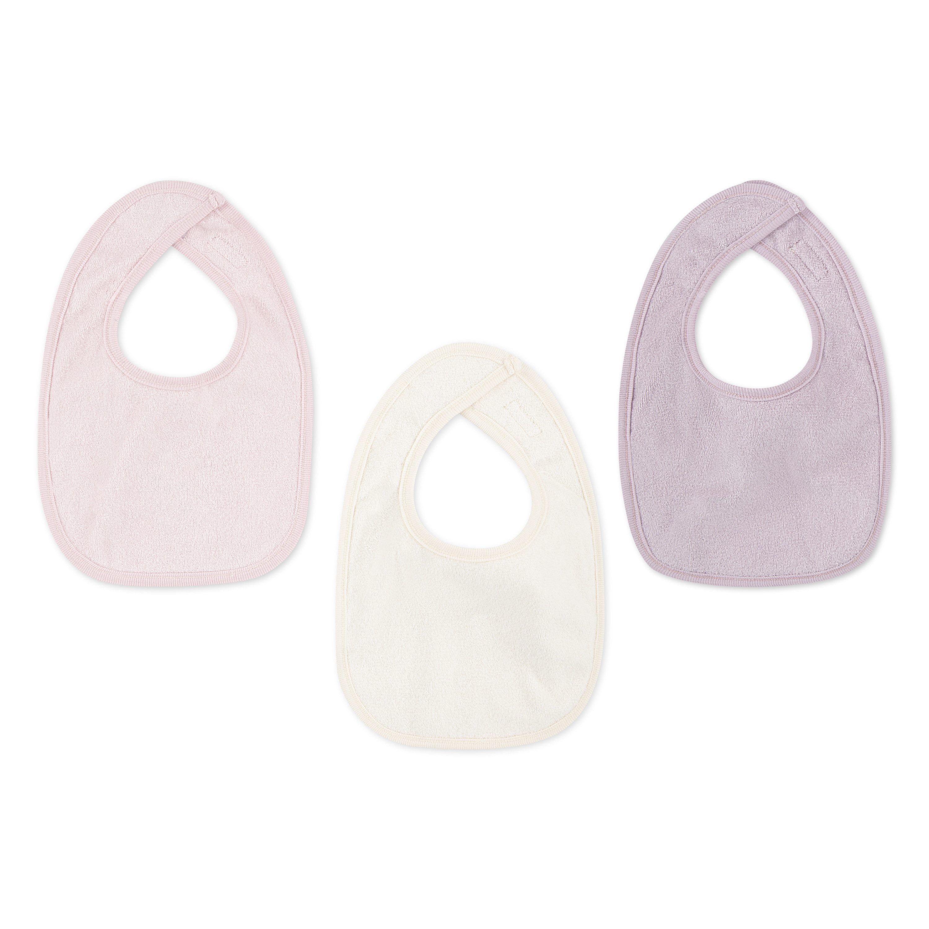 MUSTANG Slabbetje HGHG 3PK BIBS met bloemenmotief (set, 3 stuks)