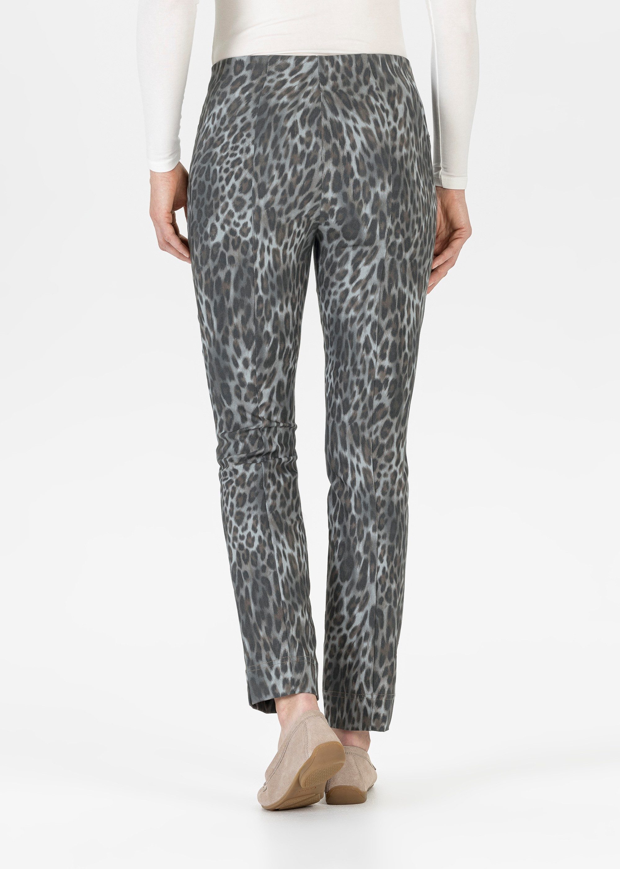 Stehmann 7/8 broek Loli smal gesneden, middelhoge taille