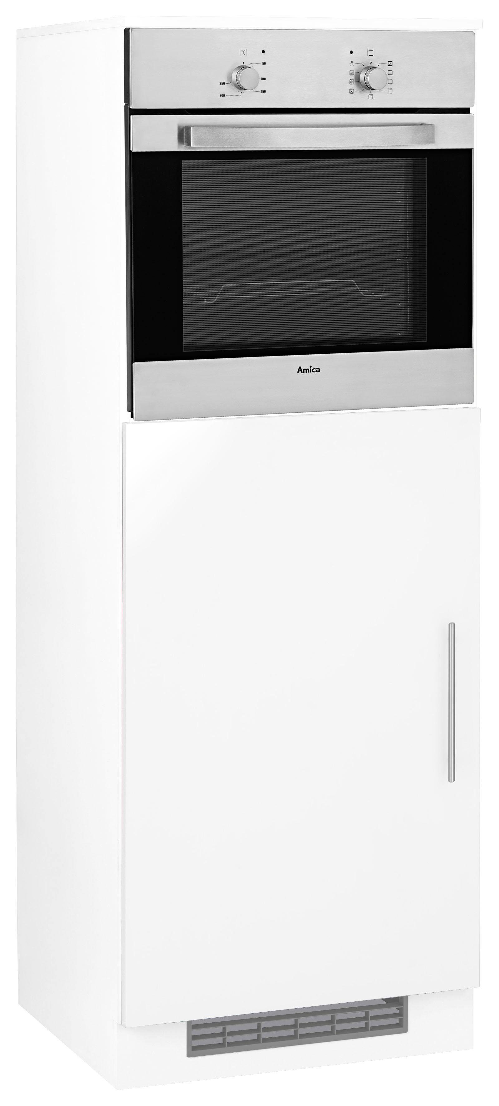 wiho Küchen Oven-/koelkastombouw Cali 60 cm breed ombouwkasten wit