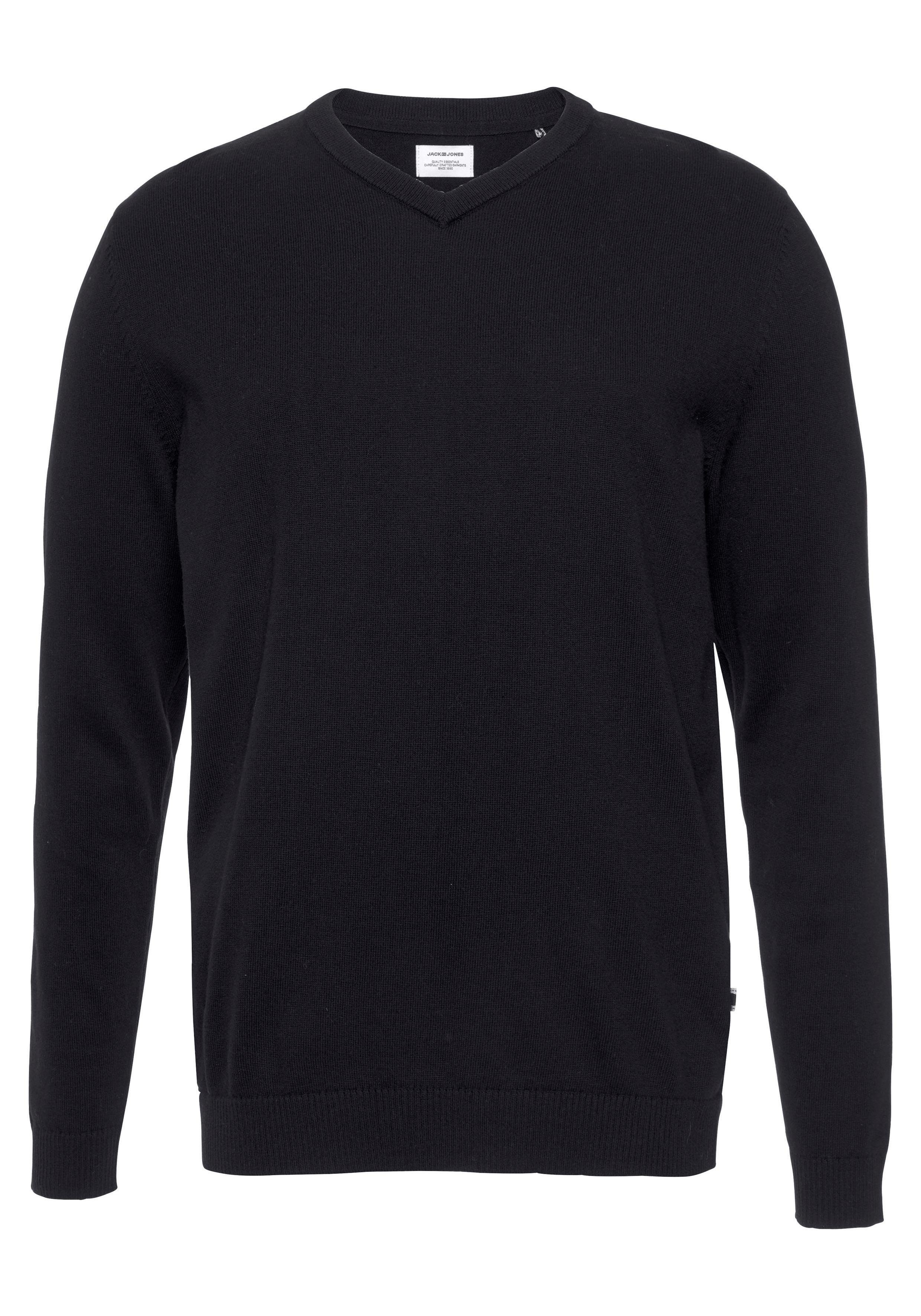 Jack & Jones Trui met V-hals JJEBASIC KNIT V-NECK