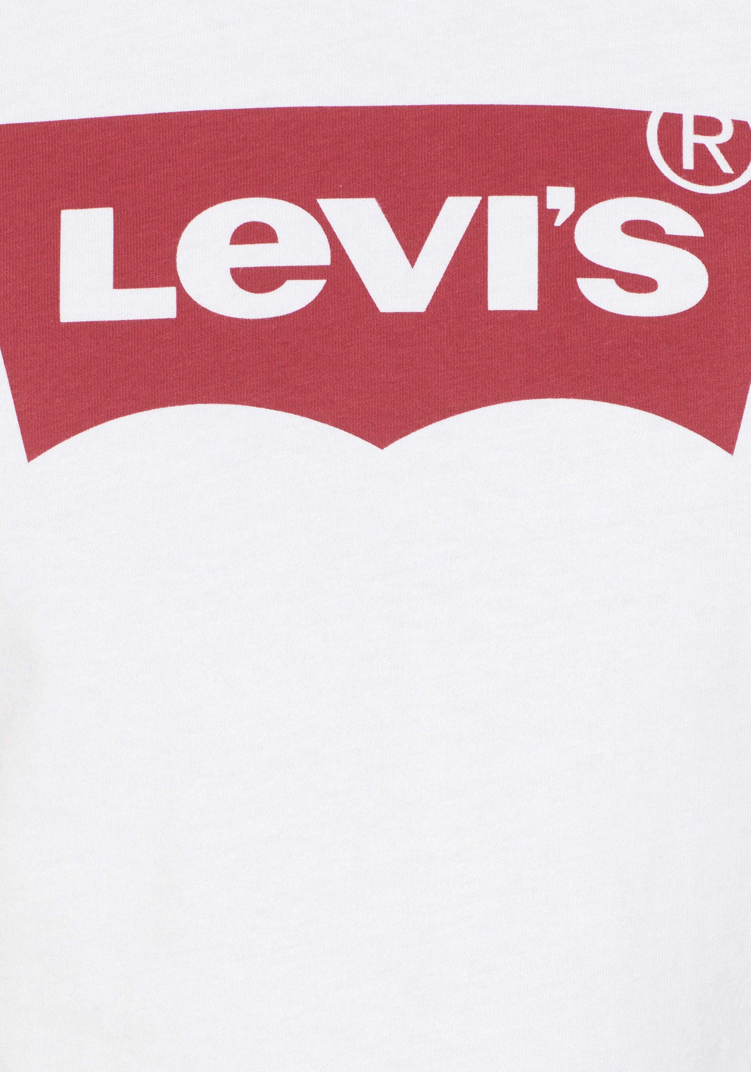 Levi's® T-shirt Batwing Logo Tee met logo-frontprint