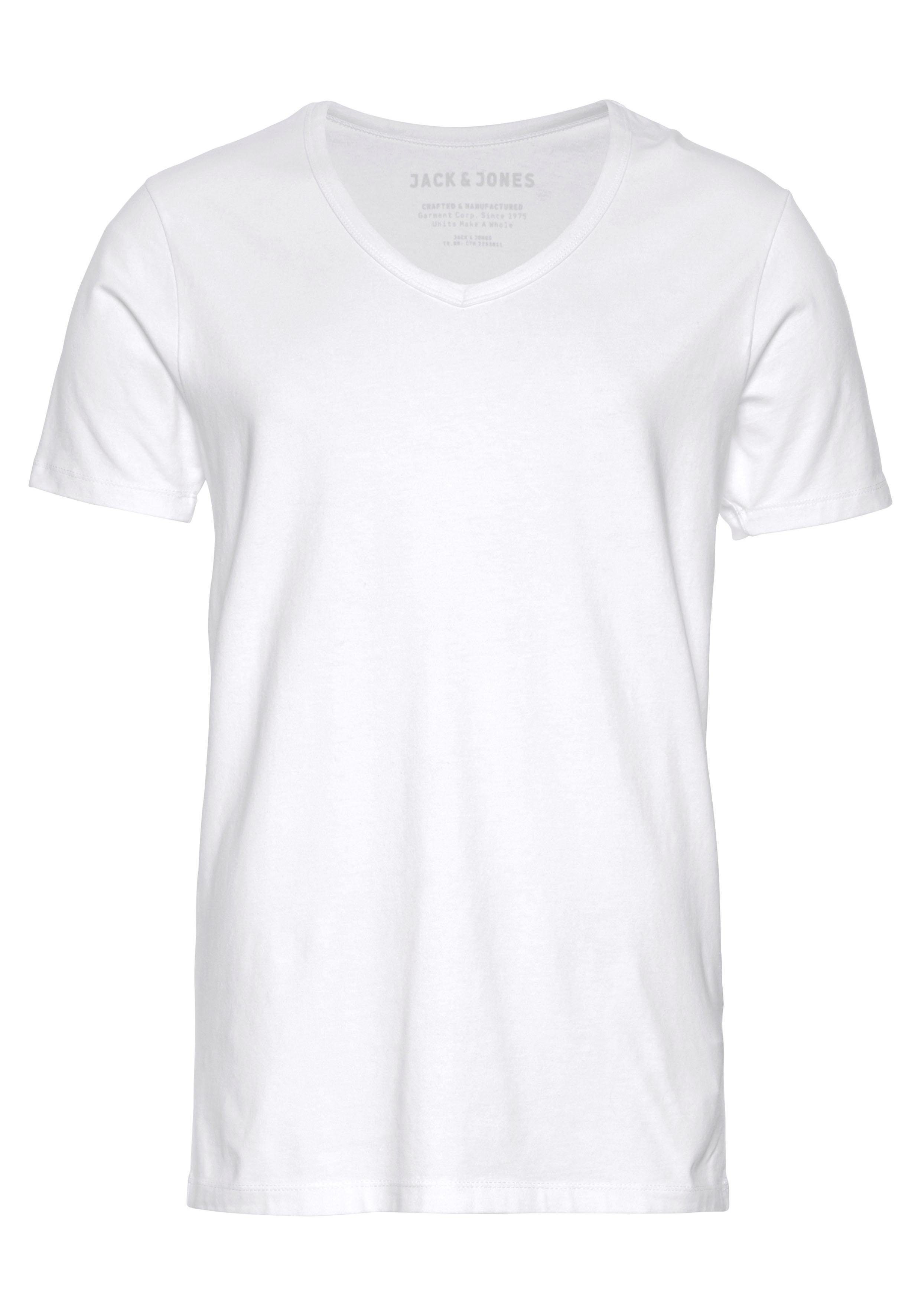 Jack & Jones T-shirt SLIM- FIT BASIC TEE V-NECK