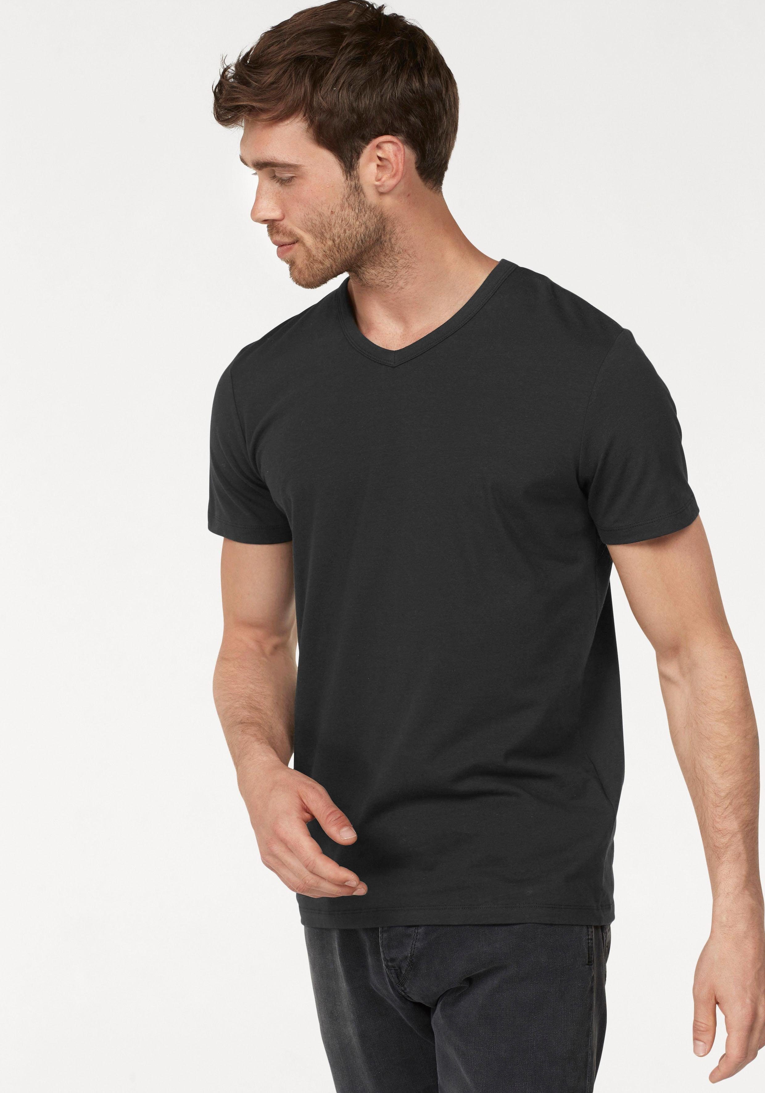 Jack & Jones T-shirt SLIM- FIT BASIC TEE V-NECK