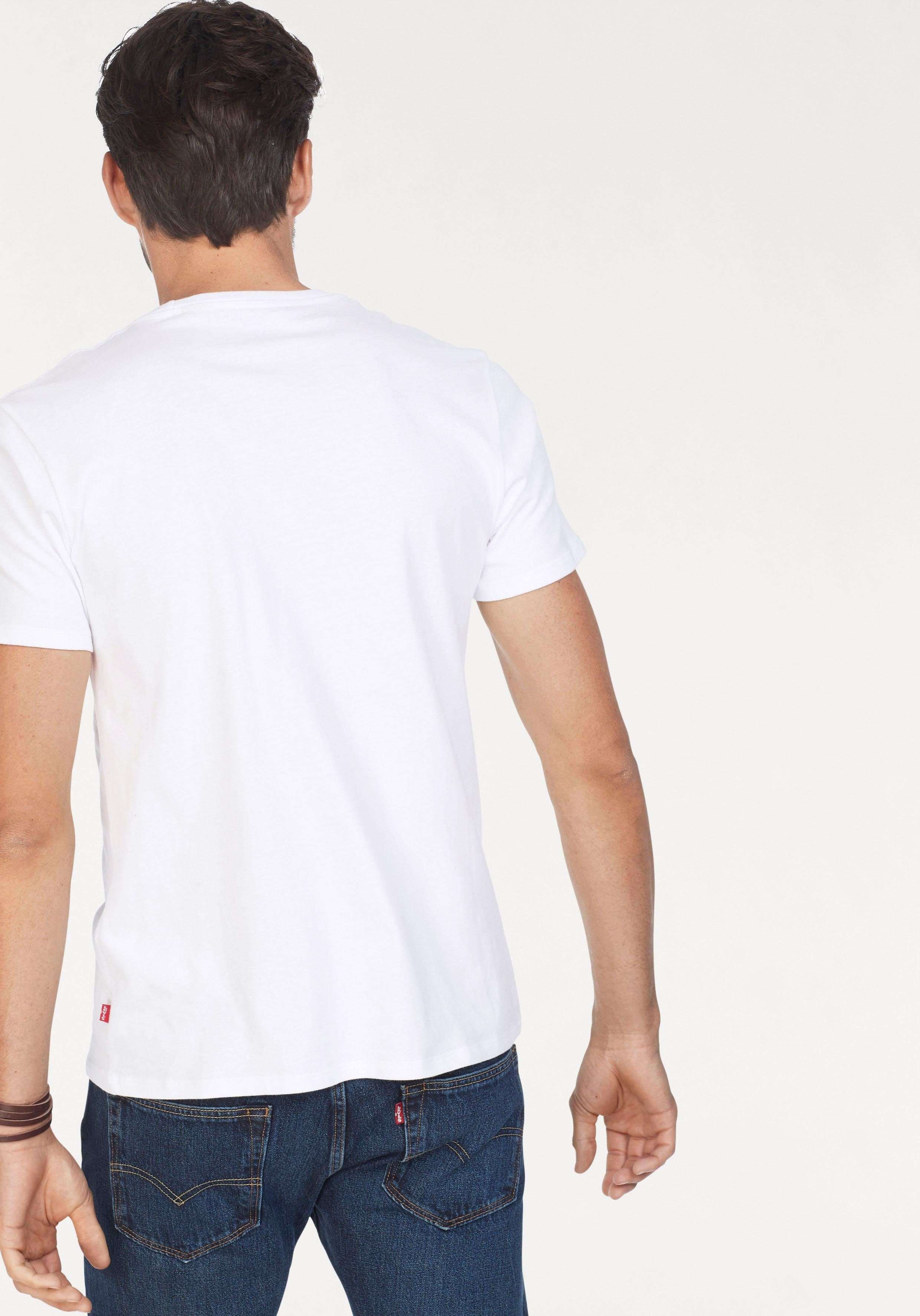 Levi's® T-shirt Batwing Logo Tee met logo-frontprint