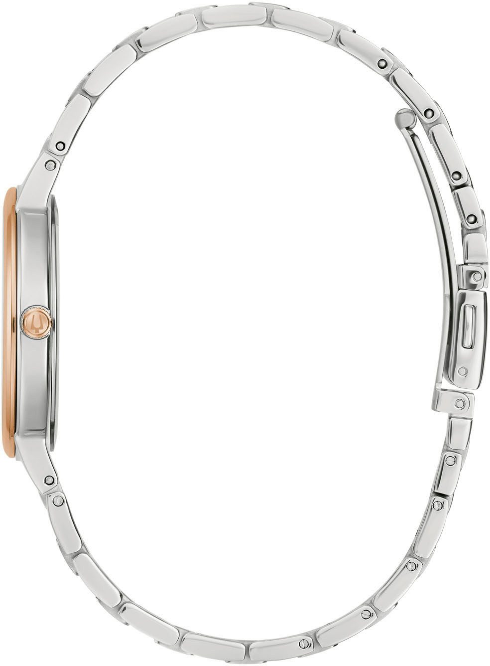 Bulova Kwartshorloge Horloge, dameshorloge, stalen band, analoog