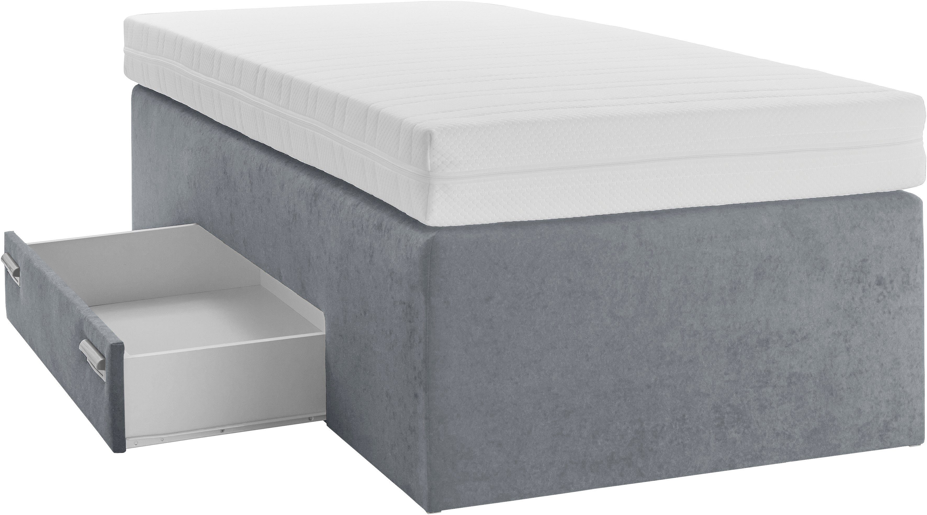 Westfalia Polsterbetten Boxspring met geïntegreerde lade, vrij plaatsbaar