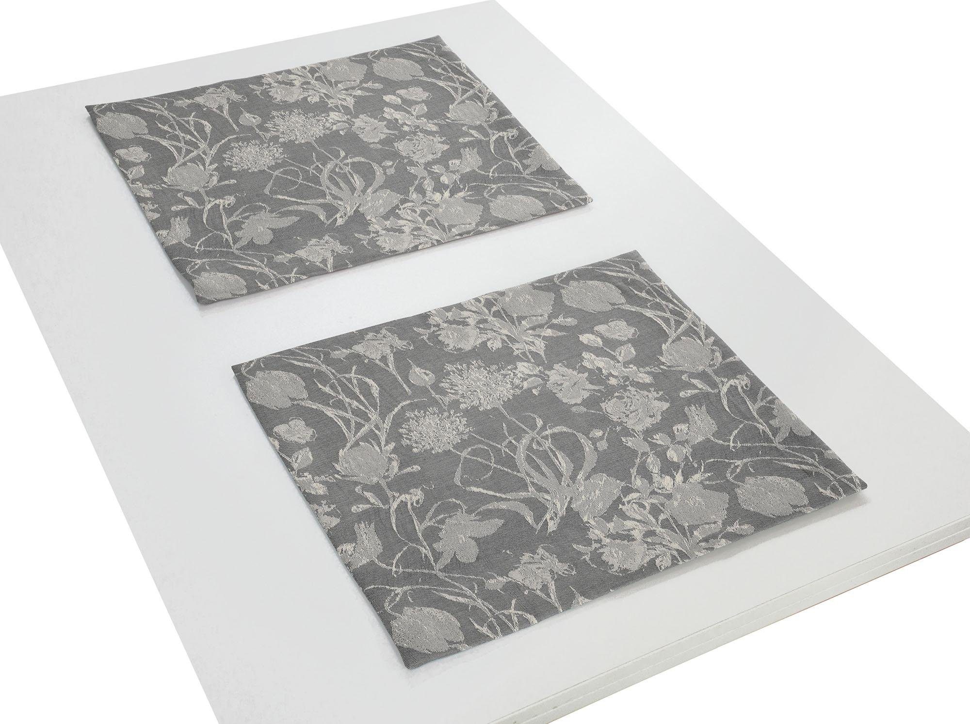 Adam Set placemats Flower Cuvée Light (set, 2 stuks)