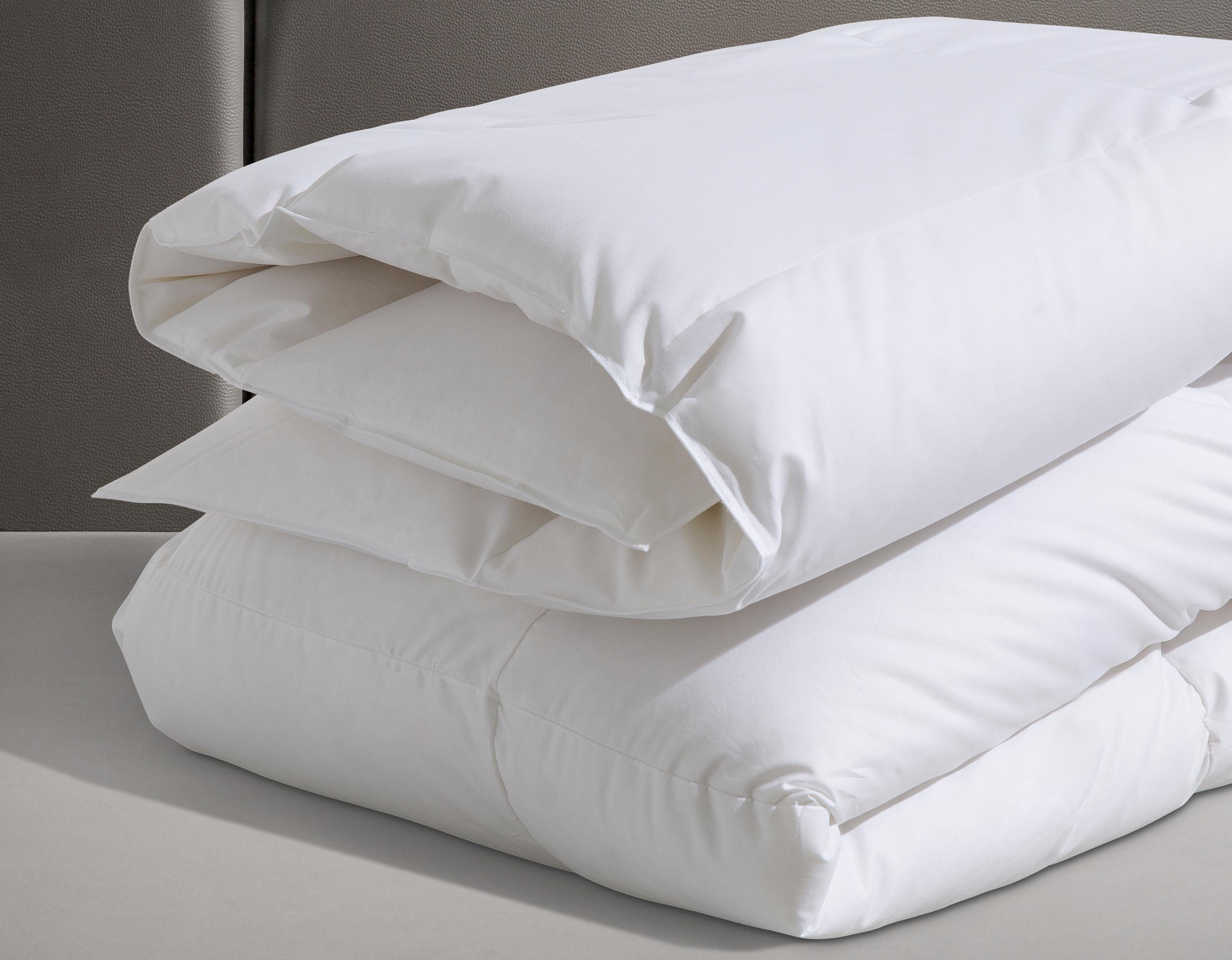 SPESSARTTRAUM Donzen dekbed + 3-kamer-hoofdkussen Exclusief, 2-delig, gemaakt in Duitsland, made in Germany, set (voordeelset)