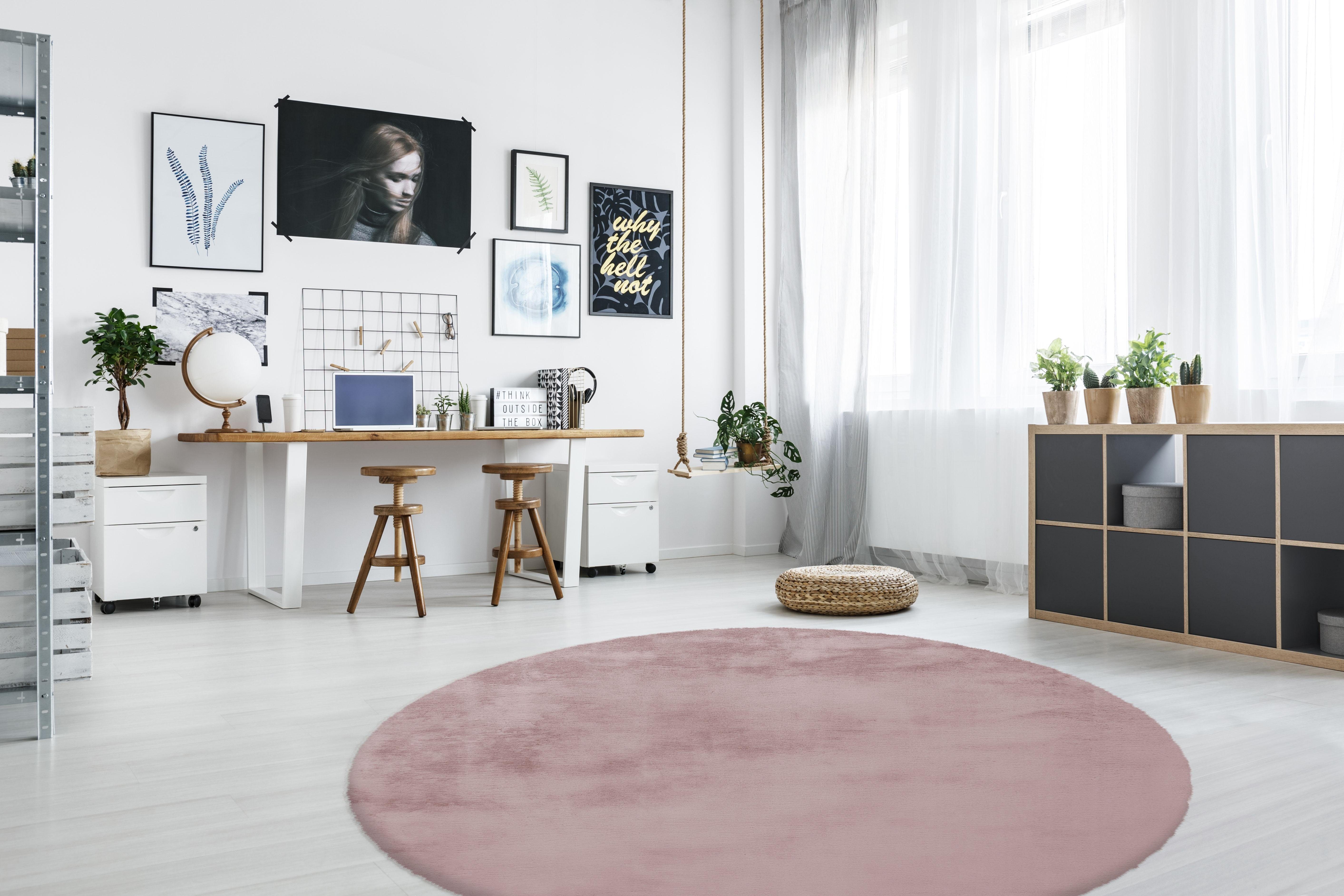 aRTE ESPINA Vachtvloerkleed Rabbit 100 Imitatiebont, konijnenbont-gevoel, superzacht, hoogpolig vloerkleed