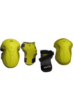 smartrike protectorset safetogo™ protection set s, groen voor kinderen van 6-10 jaren groen