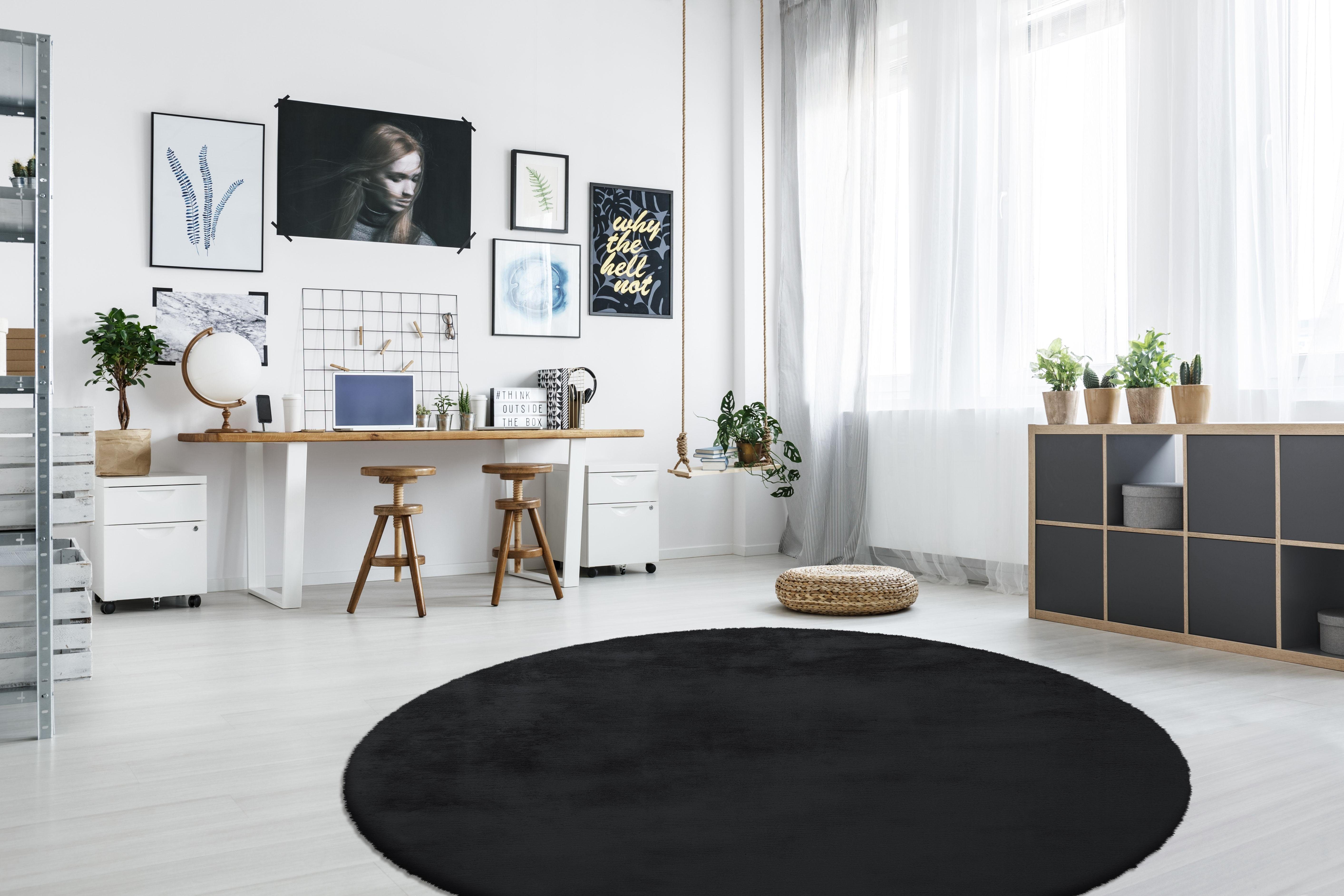 aRTE ESPINA Vachtvloerkleed Rabbit 100 Imitatiebont, konijnenbont-gevoel, superzacht, hoogpolig vloerkleed